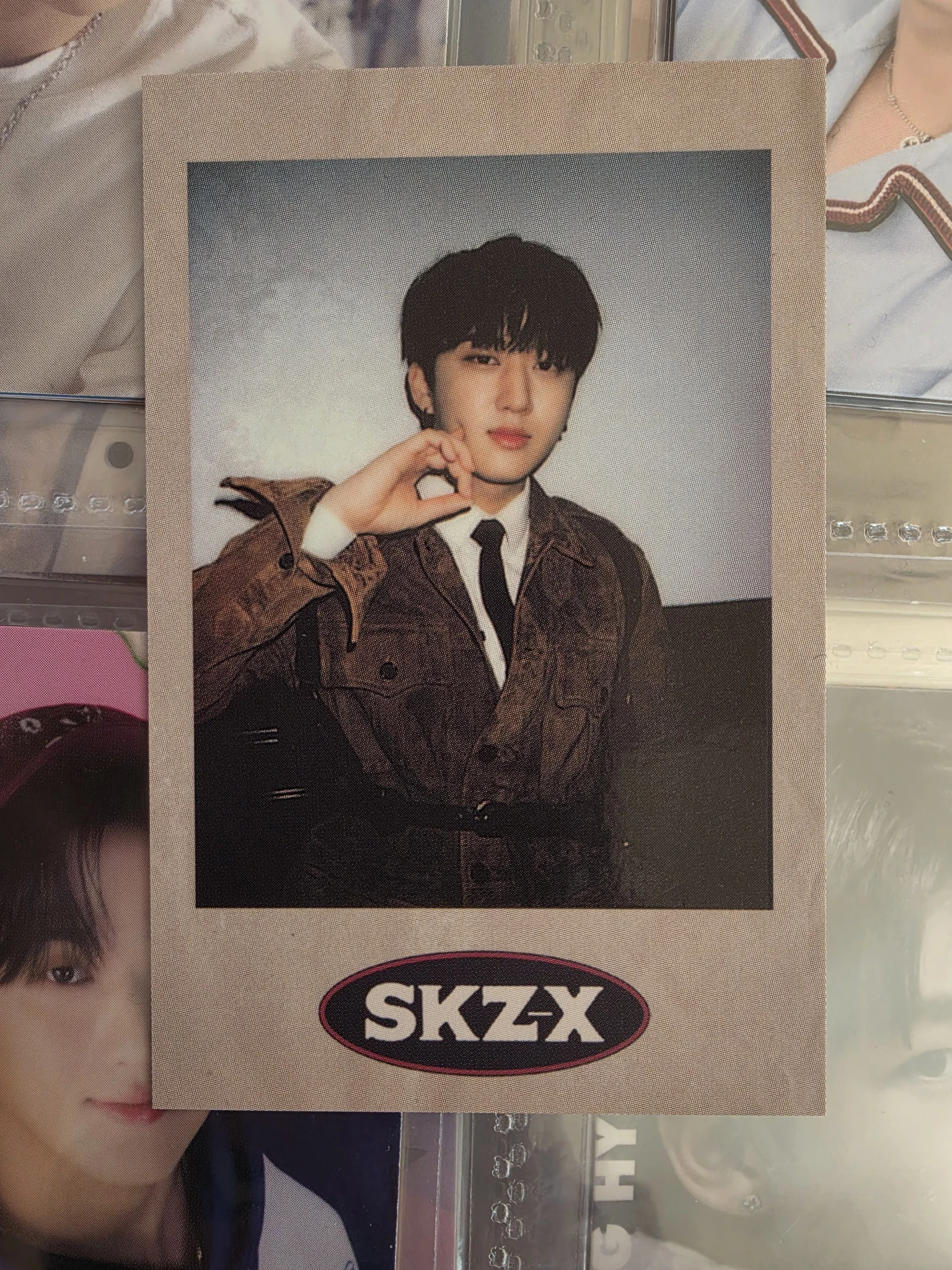 Stray Kids Changbin Stray Kids - Changbin - 1st #LoveSTAY - SKZ-X Event pre-order benefit (pob) merch photocard purchase benefit polaroid listing photo 1