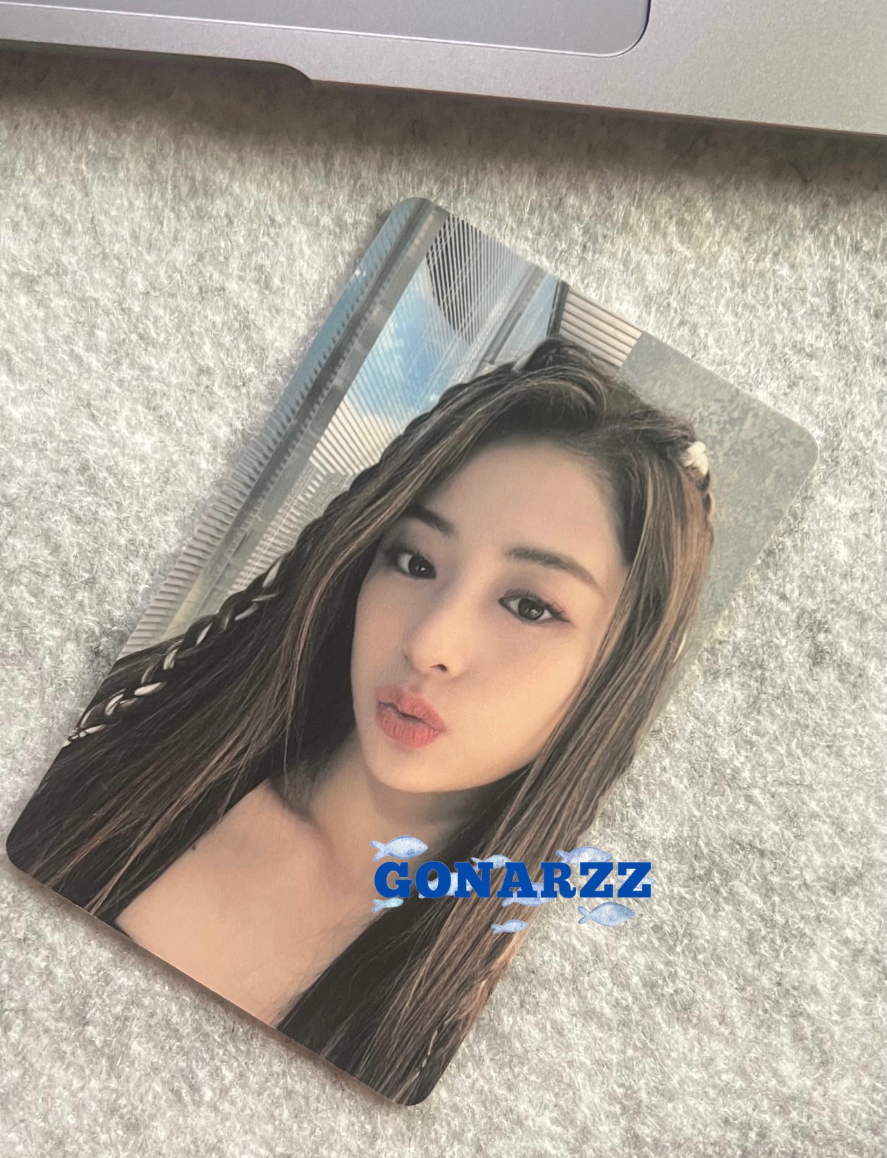 LE SSERAFIM Huh Yunjin LE SSERAFIM - Huh Yunjin - FEARLESS Album lucky draw soundwave listing photo 1