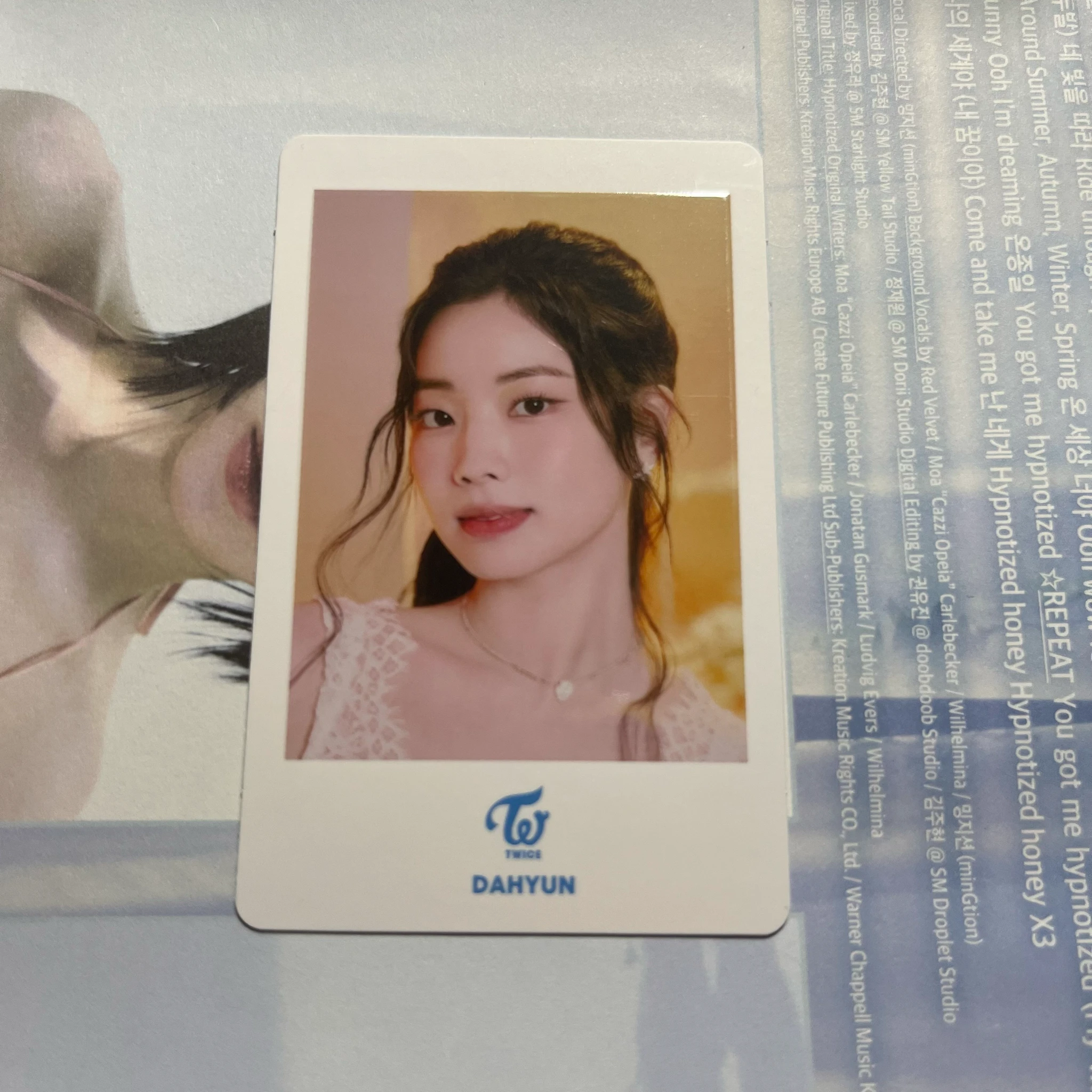 TWICE Dahyun TWICE - Dahyun - DIVE Album merch photocard polaroid polaroid set japan listing photo 1