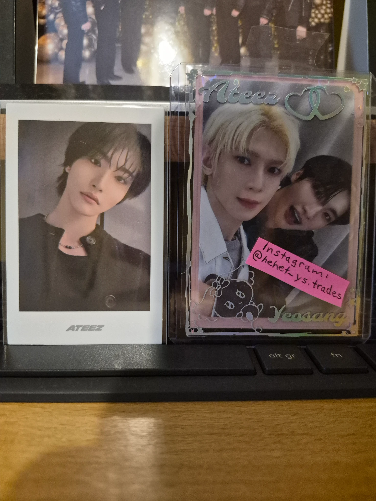 ATEEZ Seonghwa ATEEZ - Seonghwa - Golden Hour : Part.3 Album poca album polaroid listing photo 1