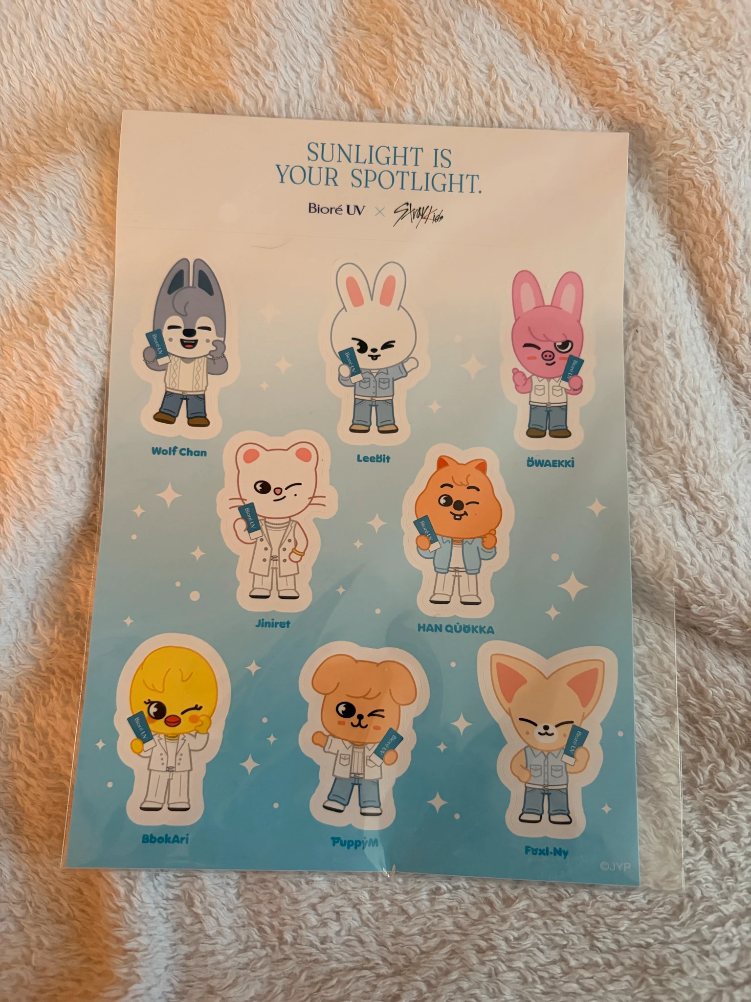 Stray Kids Stray Kids - Other sticker sheet advance reservation benefit pop-up store supplemental brand collaboration listing photo 1