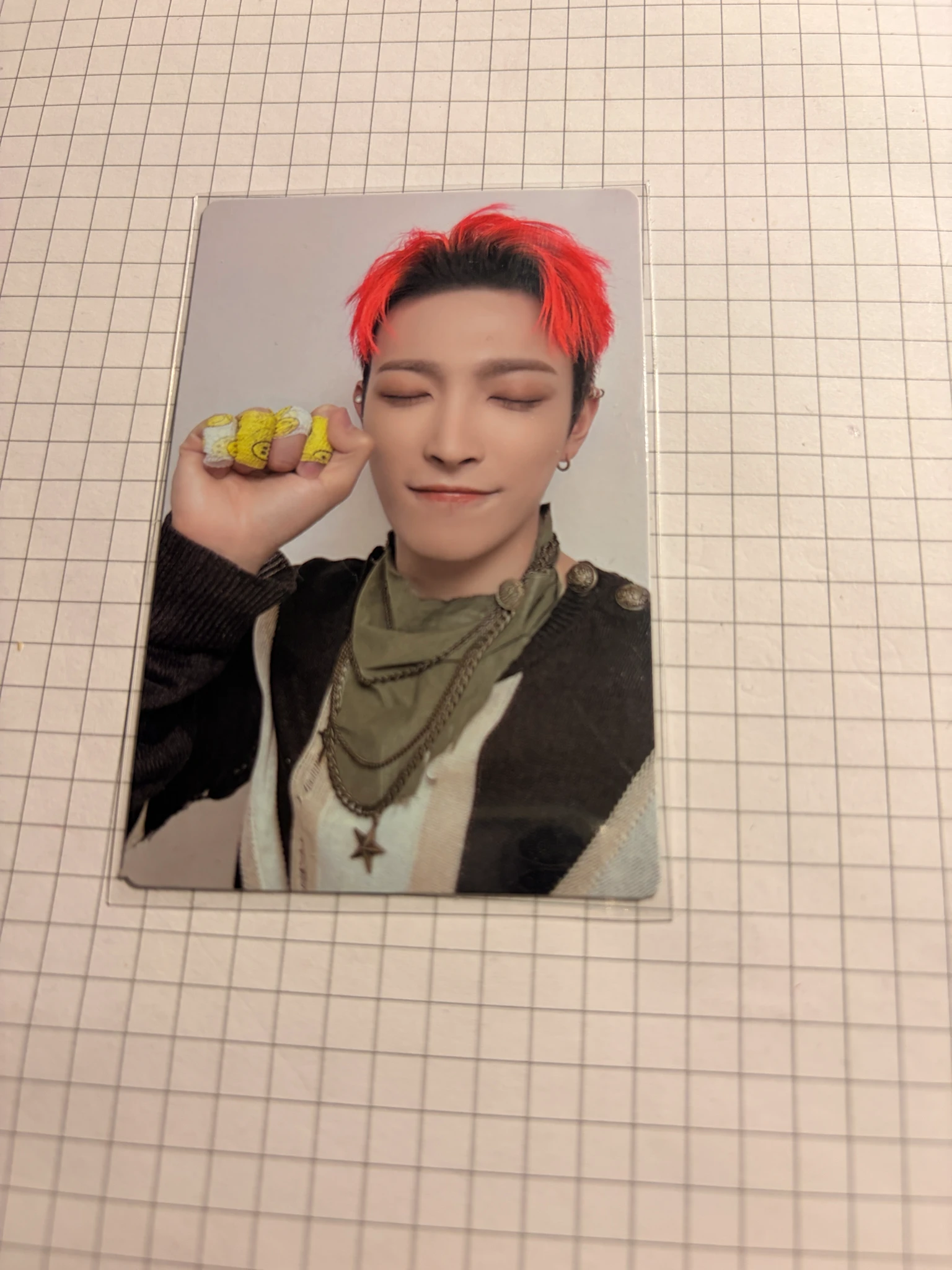 ATEEZ Hongjoong ATEEZ - Hongjoong - THE WORLD EP.2 : OUTLAW Album album photocard diary version version 1 listing photo 1