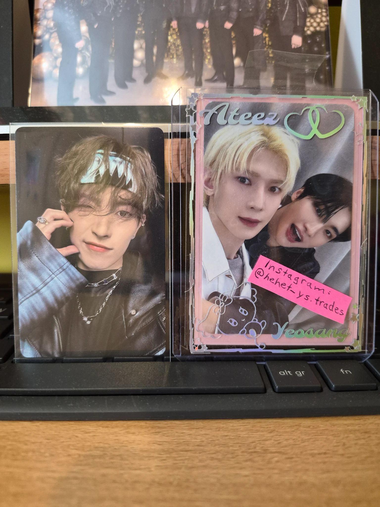 ATEEZ Hongjoong ATEEZ - Hongjoong - THE WORLD EP.FIN: WILL Album platform version album photocard listing photo 1