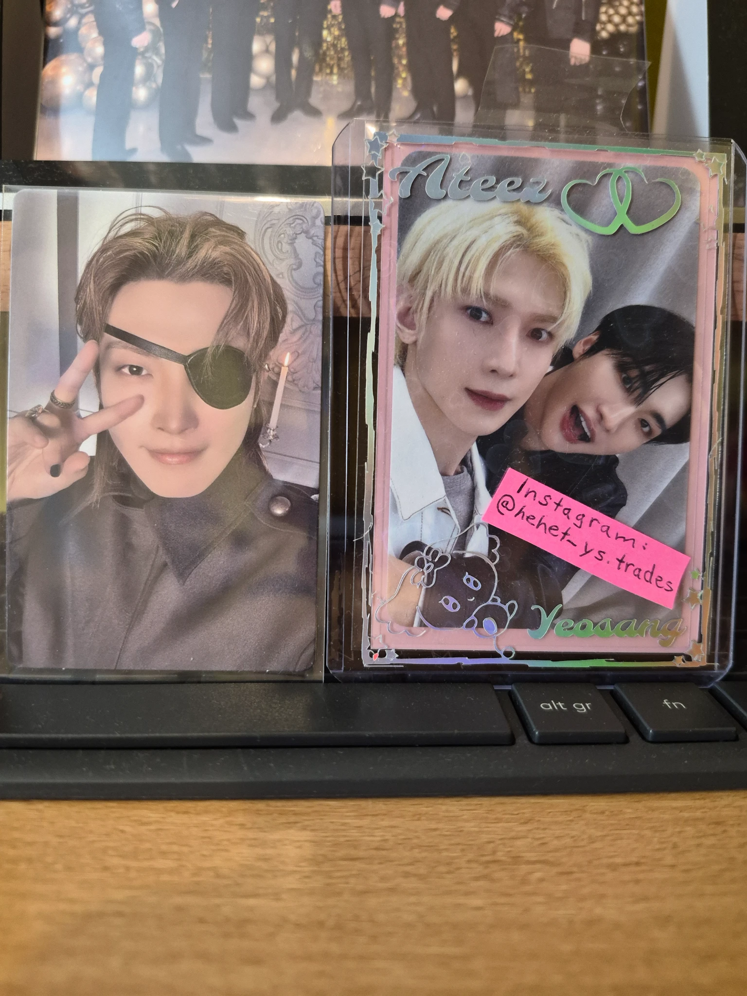 ATEEZ Hongjoong ATEEZ - Hongjoong - Golden Hour : Part.4 Album poca album A version listing photo 1