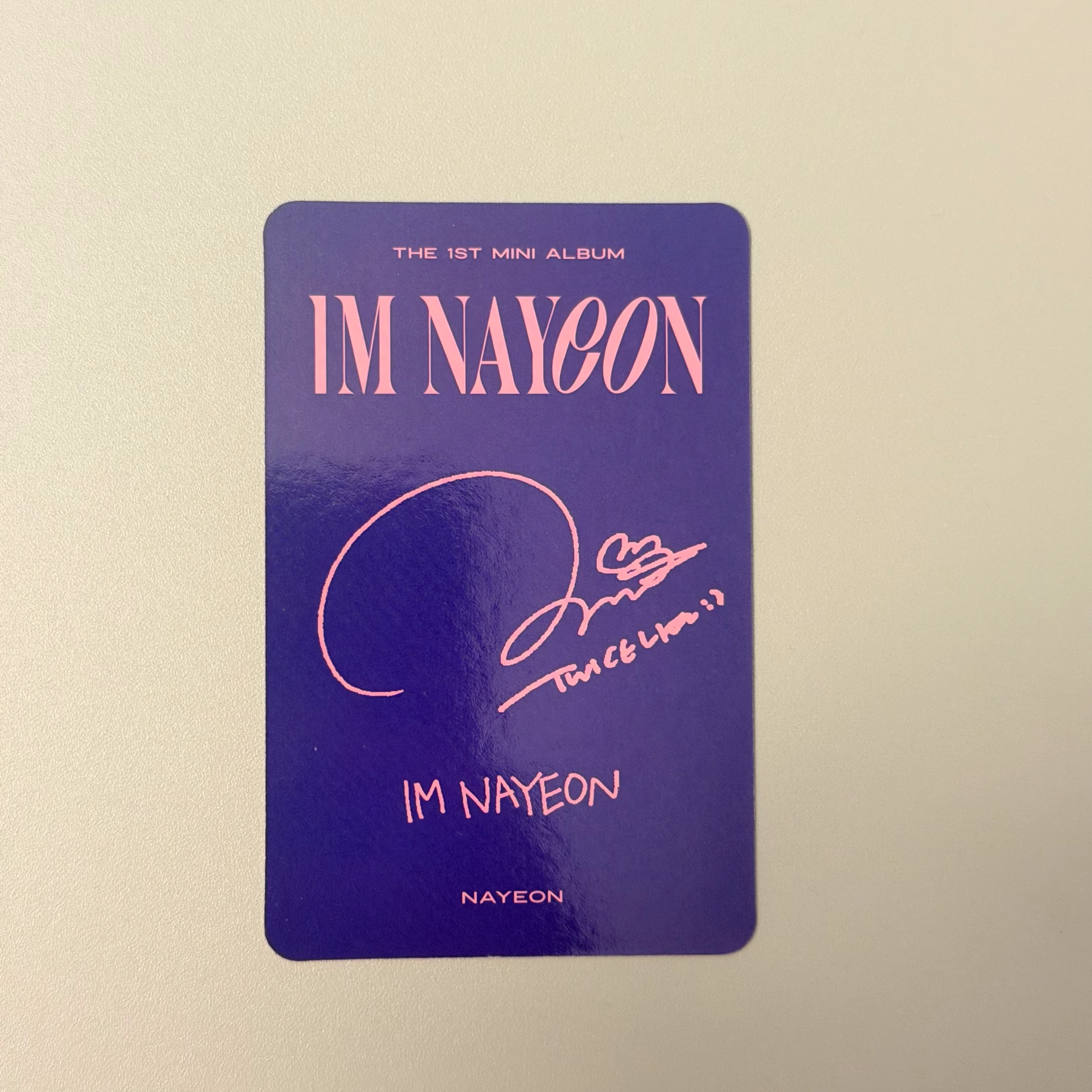 TWICE Nayeon TWICE-Nayeon-Album-nayeon im nayeon (solo) listing photo 2