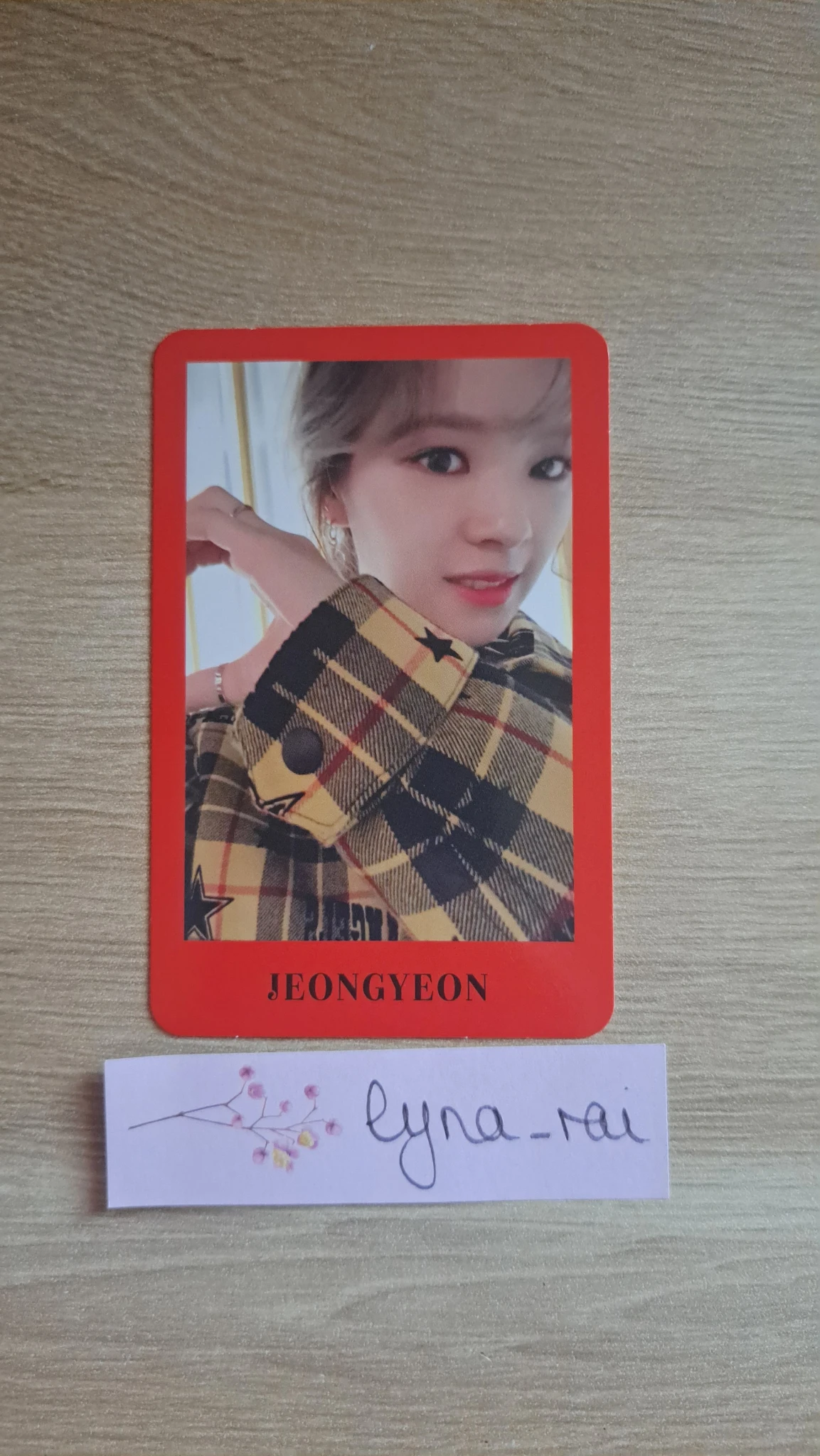 TWICE Jeongyeon TWICE-Jeongyeon-Album-yes or yes listing photo 1