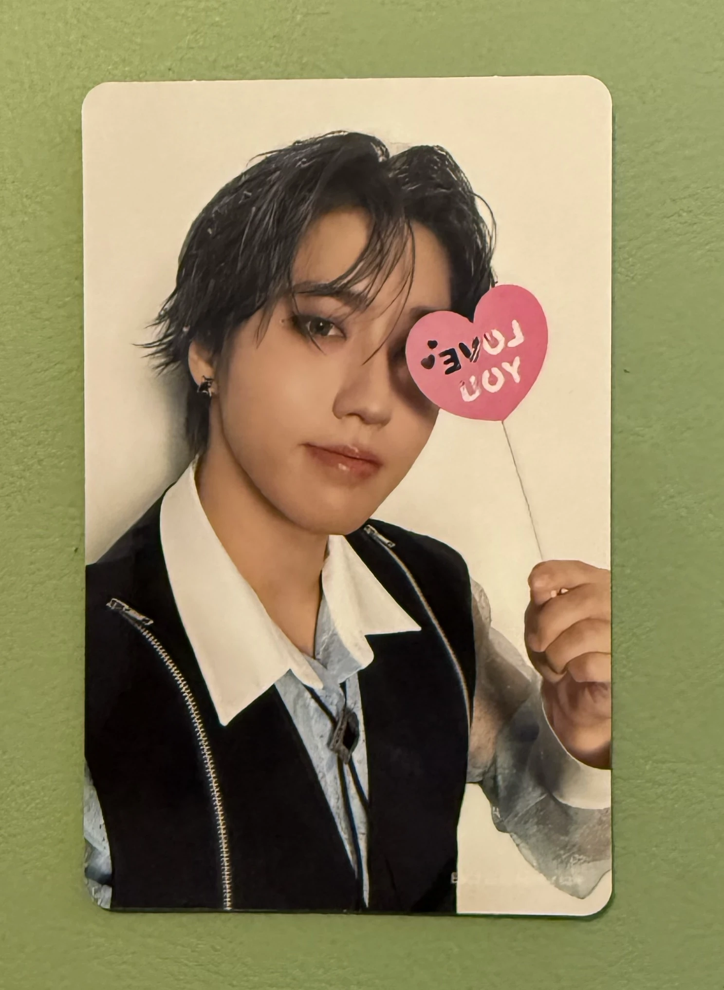 Stray Kids HAN Stray Kids - HAN - Hollow Album album photocard jpfc (japan fanclub) double-sided front side listing photo 1