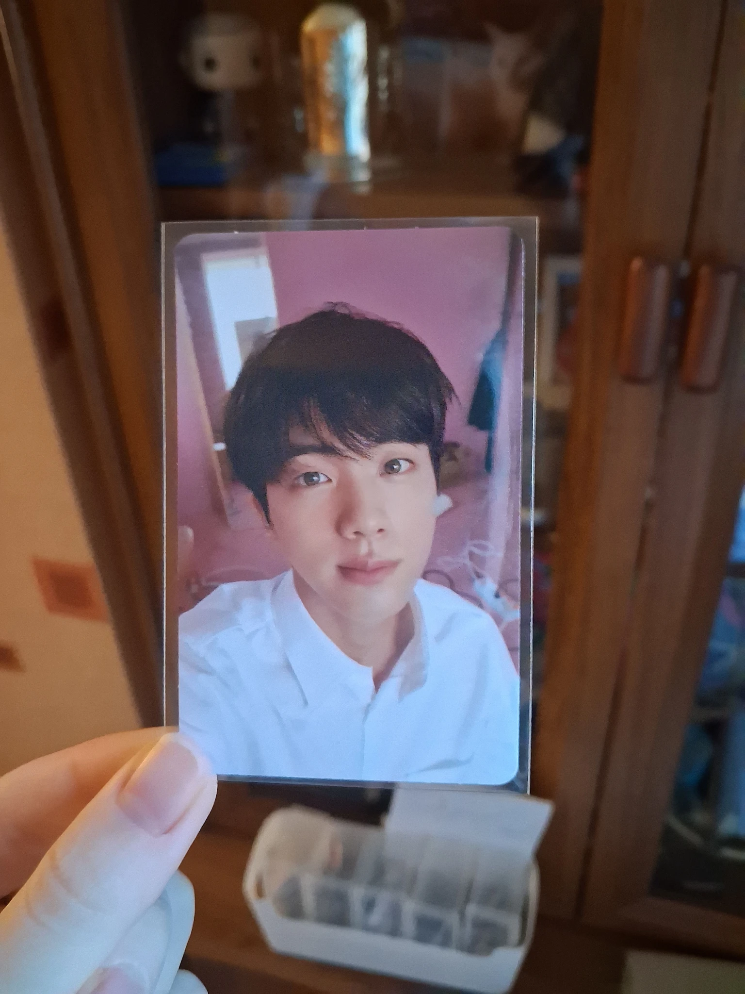 BTS Jin BTS - Jin - Love Yourself: Her Album taiwan press L ver. postcard listing photo 1