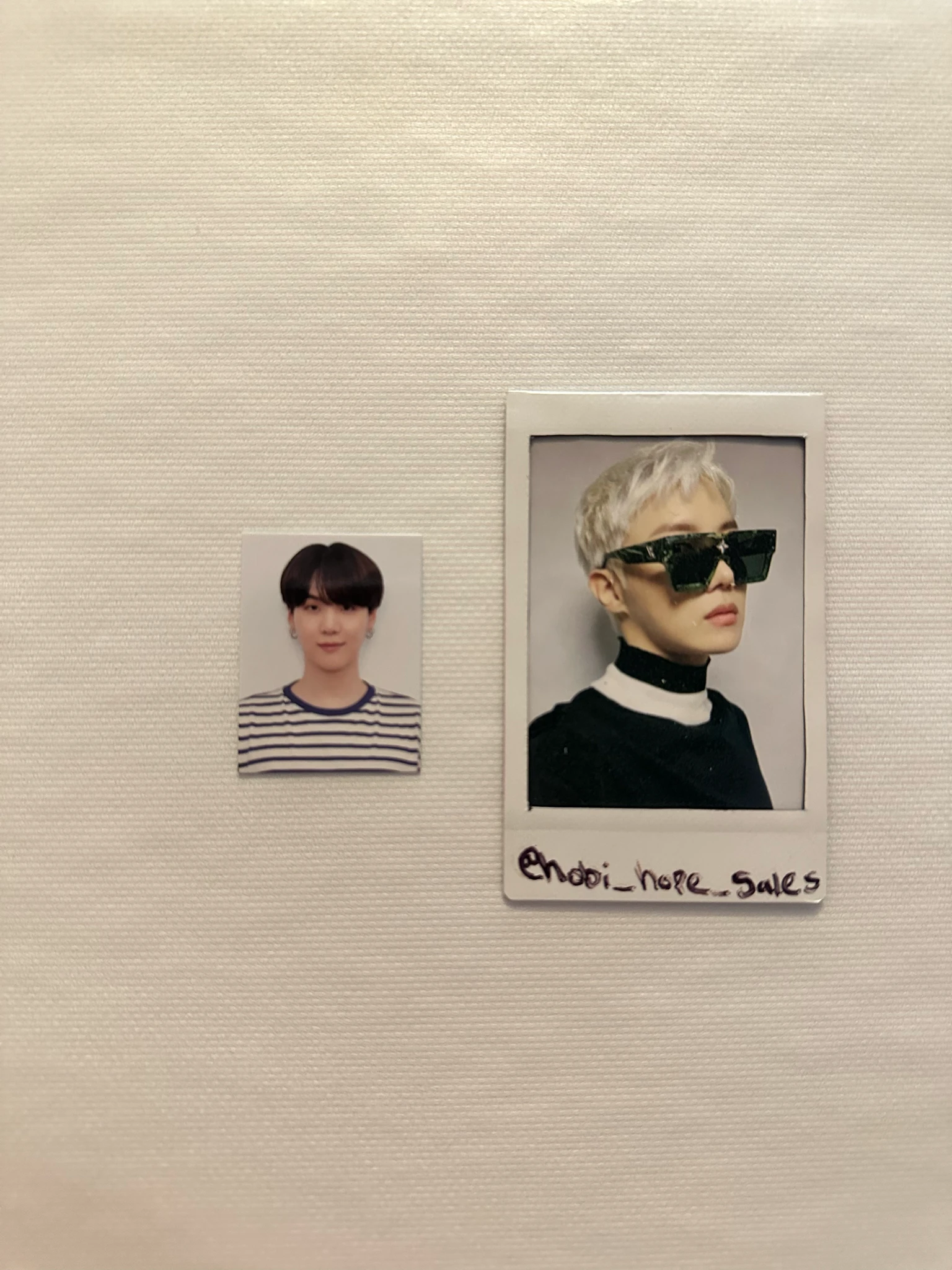 BTS SUGA BTS - SUGA - 2021 Season’s Greetings Other id card mini photocard listing photo 1