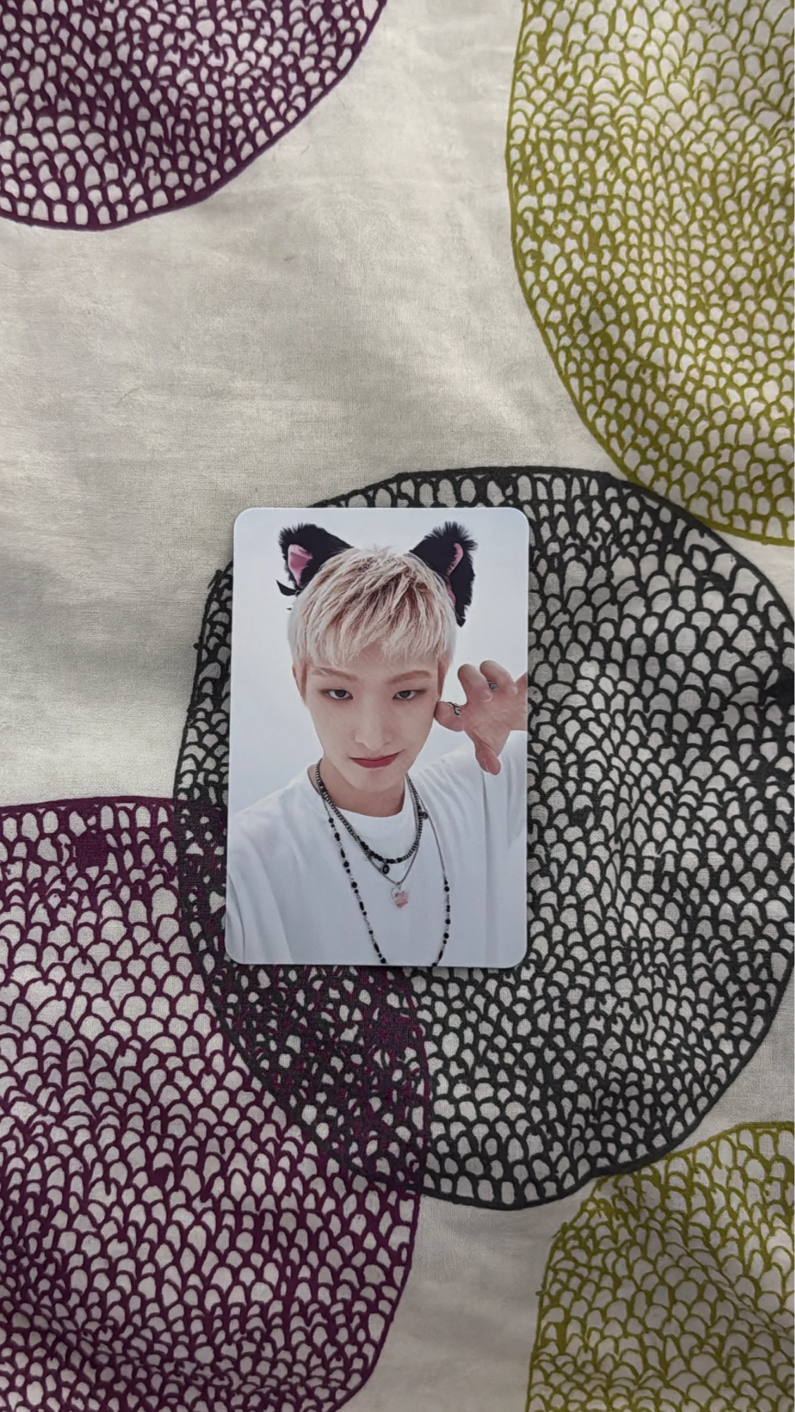 ATEEZ Mingi ATEEZ - Mingi - THE WORLD EP.2 : OUTLAW Album makestar lucky draw black cat version listing photo 1