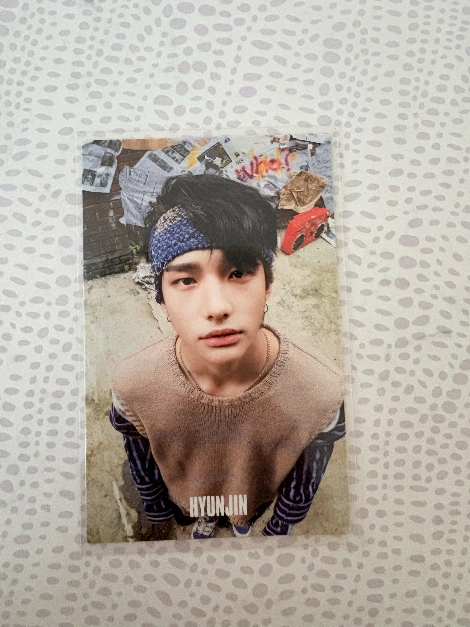 Stray Kids Hyunjin Stray Kids - Hyunjin - I am WHO? Album album photocard behind ver. listing photo 1