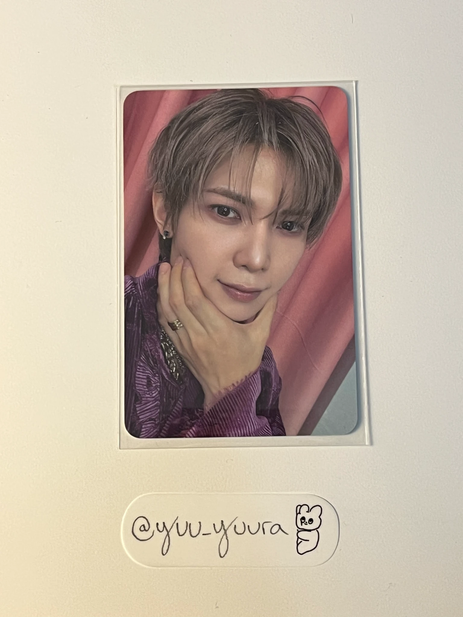 ATEEZ Yeosang ATEEZ - Yeosang - GOLDEN HOUR : Part.5 Album video call (fancall) fansign jjmuze (jj muze) listing photo 1