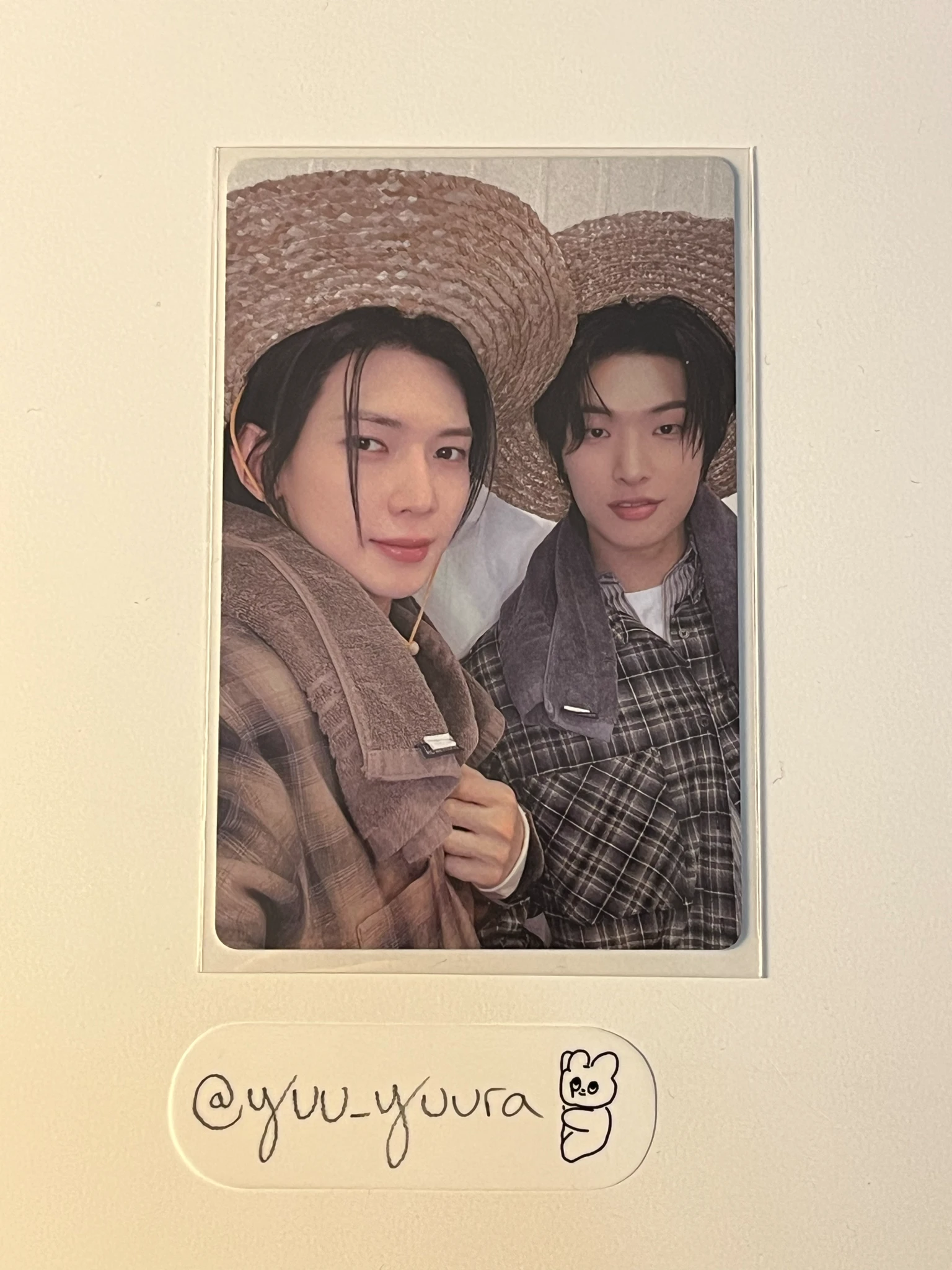 ATEEZ ATEEZ - Yeosang & Mingi - Golden Hour : Part.3 Album toktoq pre-order benefit (pob) unit photocard listing photo 1