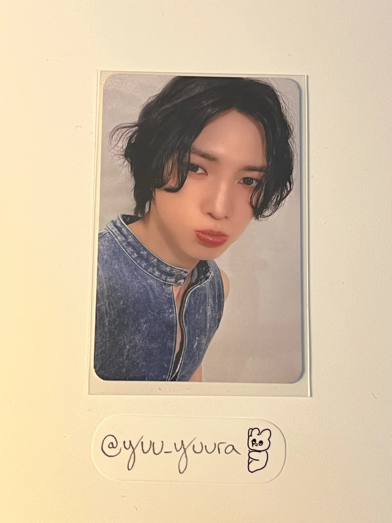 ATEEZ Yeosang ATEEZ - Yeosang - Golden Hour : Part.3 Album polaroid emart24 makestar apple music musicart (music art) listing photo 1