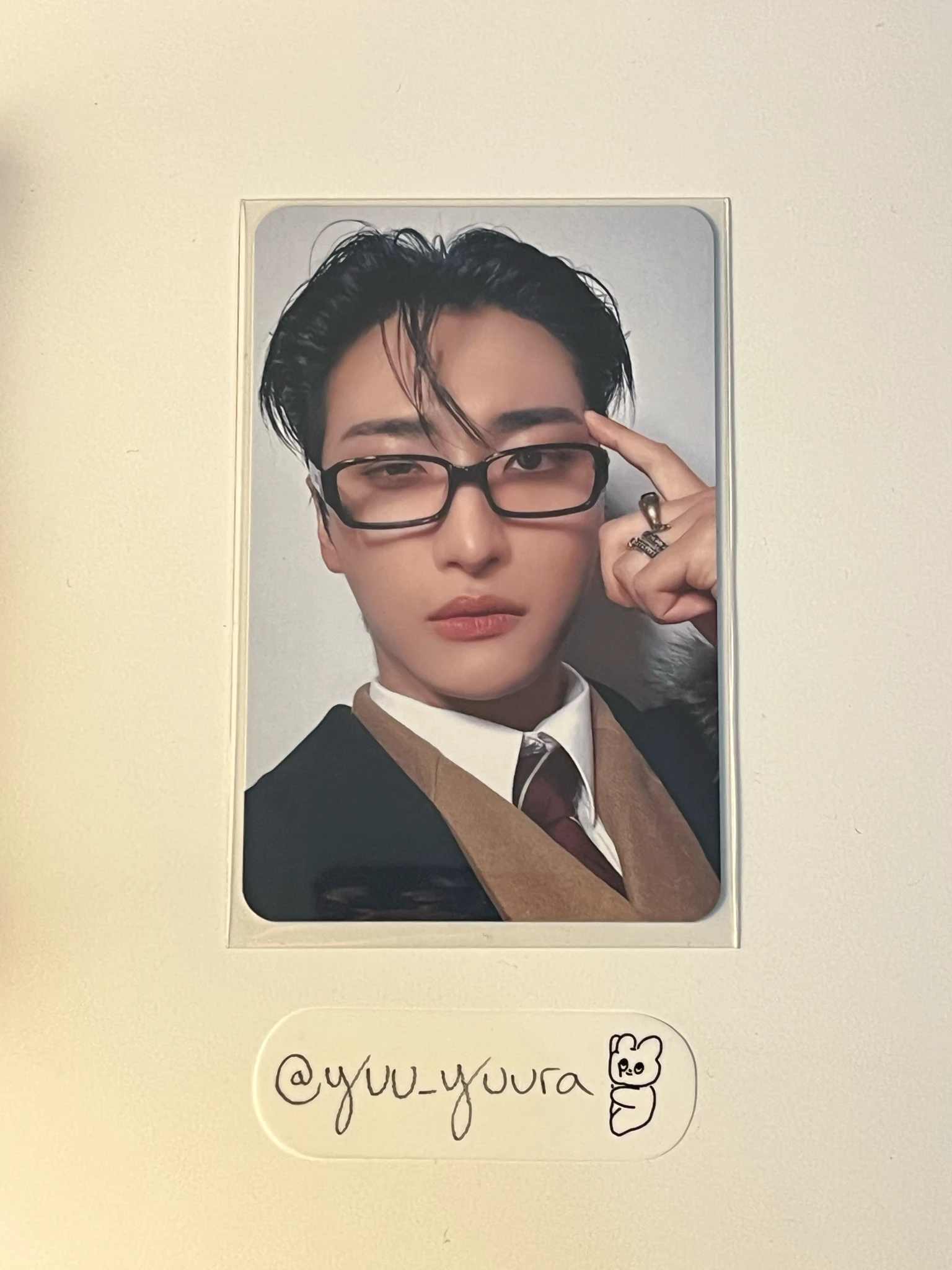 ATEEZ Seonghwa ATEEZ - Seonghwa - Golden Hour : Part.4 Album round 2 makestar fansign listing photo 1