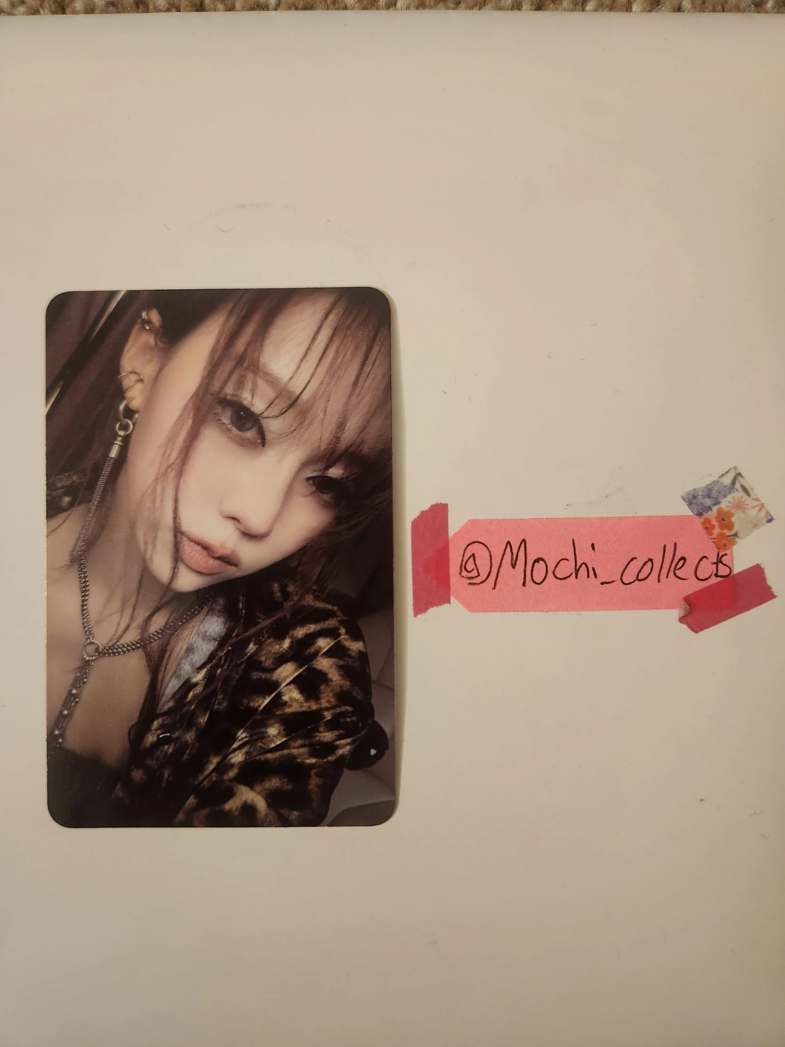 aespa Winter aespa - Winter - Dirty Work Album dirty case version album photocard B version listing photo 1
