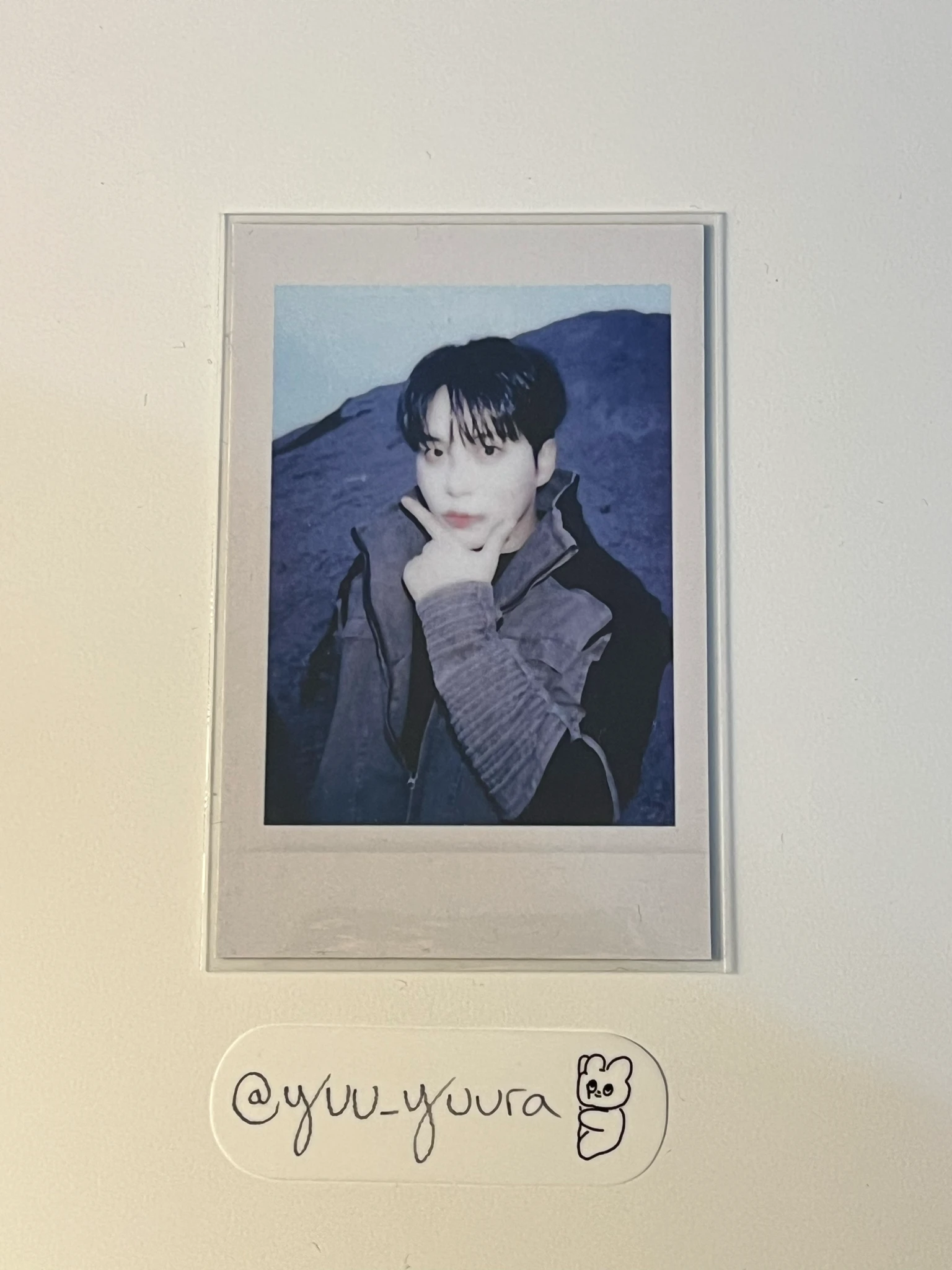 ATEEZ Jongho ATEEZ - Jongho - GOLDEN HOUR : Part.4 Album apple music polaroid lucky draw (LD) listing photo 1