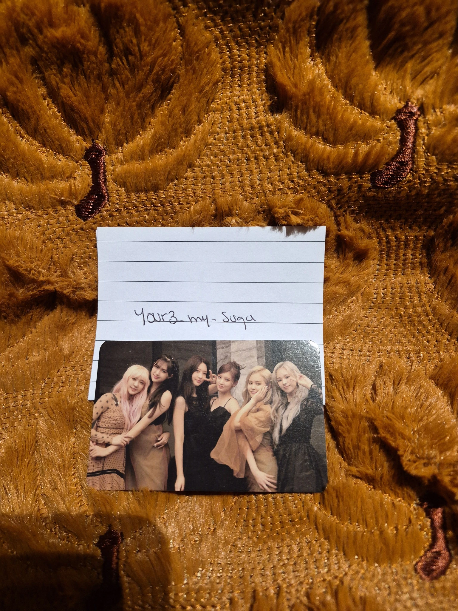 EVERGLOW EVERGLOW - Hush Album album photocard listing photo 1
