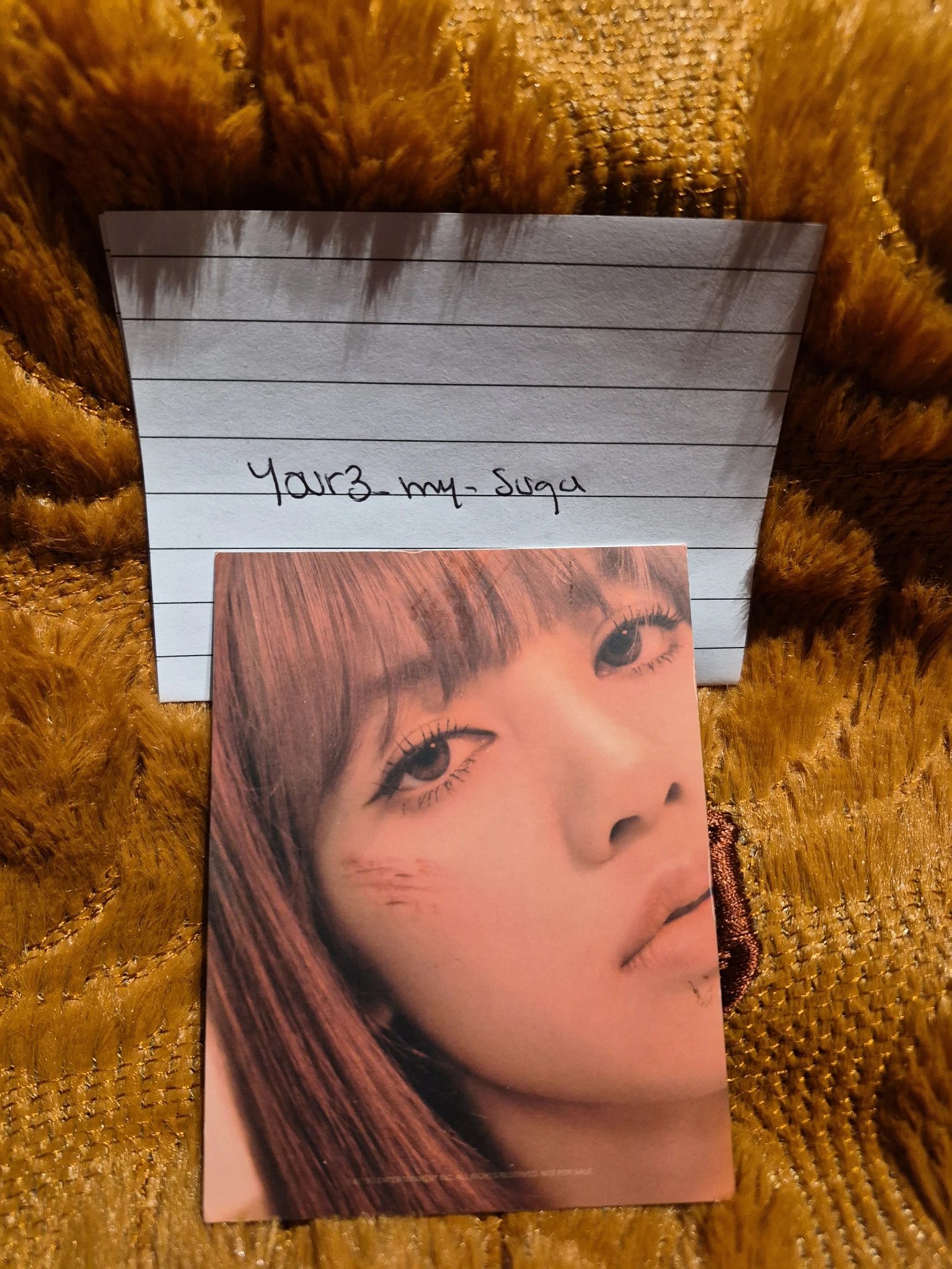 BLACKPINK Lisa BLACKPINK - Lisa - KILL THIS LOVE Album album photocard black version pink version puzzle card listing photo 1