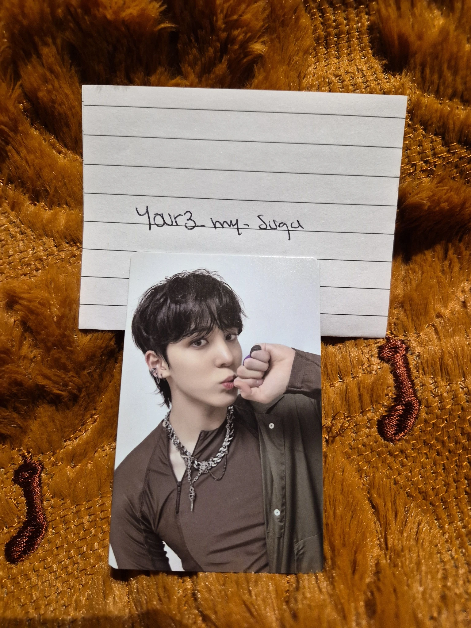ATEEZ Yunho ATEEZ - Yunho - THE WORLD EP.2 : OUTLAW Album album photocard diary version version 1 listing photo 1
