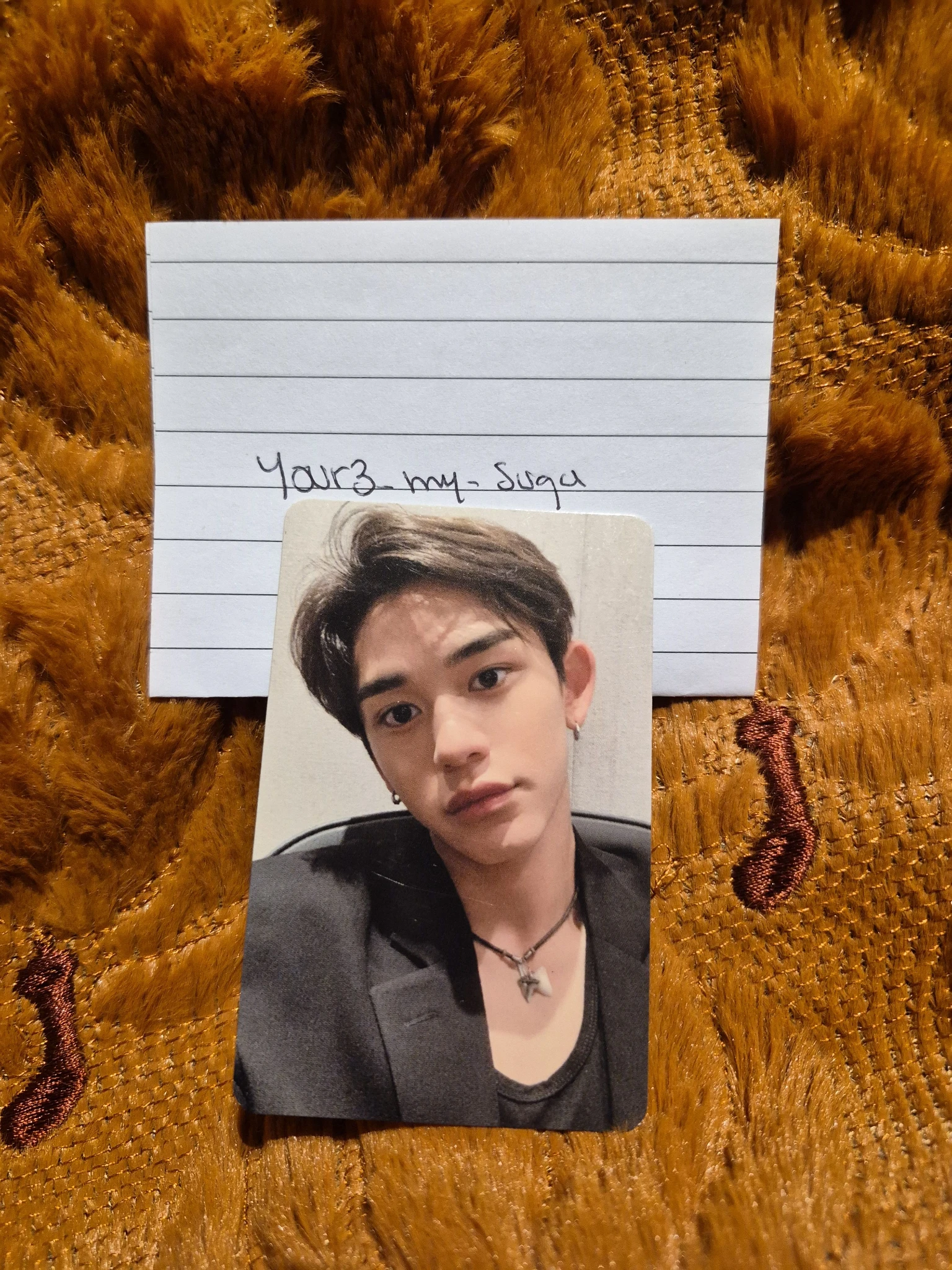SuperM Lucas SuperM - Lucas - SuperM Album album photocard USA listing photo 1