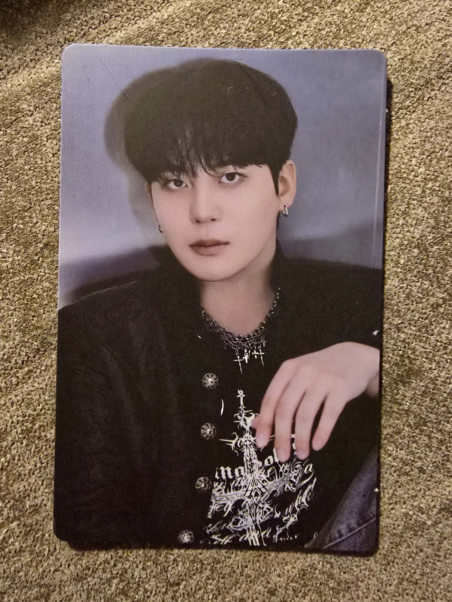 ATEEZ Jongho ATEEZ - Jongho - Golden Hour : Part.4 Album Z version qr card poca album album photocard listing photo 1