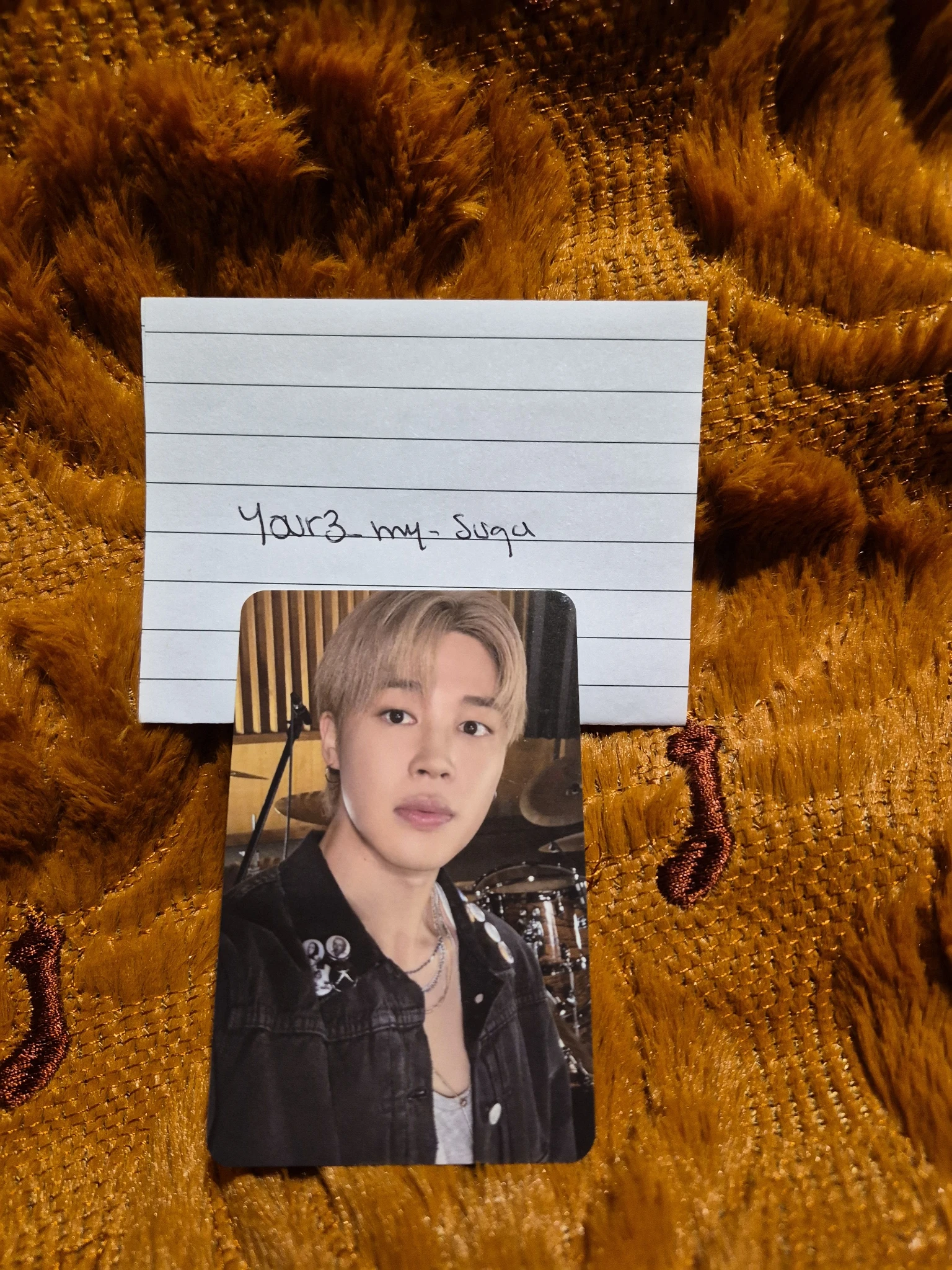 BTS Jimin BTS - Jimin - Arirang Album rooted in music version album photocard photocard set listing photo 1