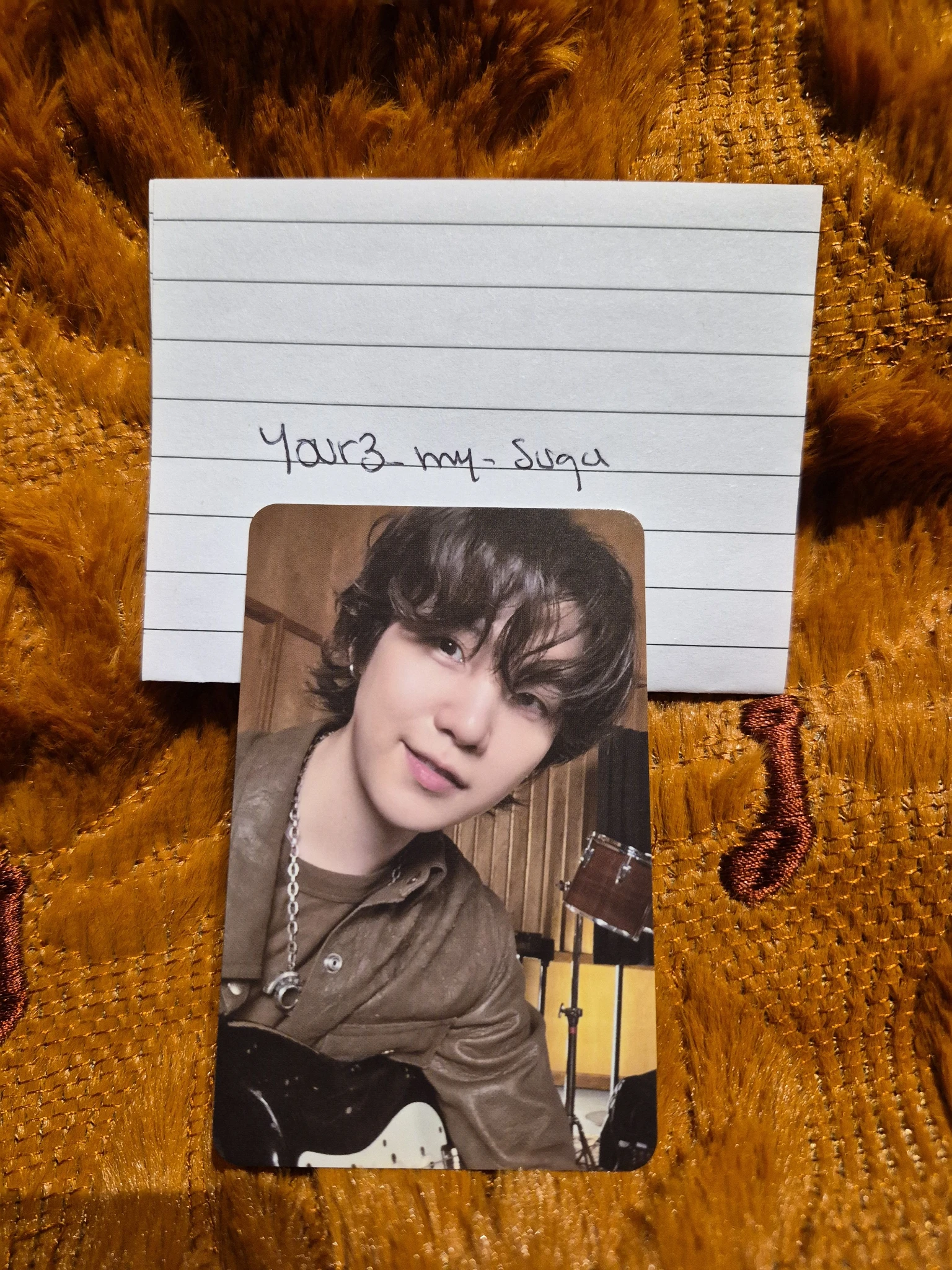 BTS SUGA BTS - SUGA - Arirang Album rooted in music version album photocard photocard set listing photo 1
