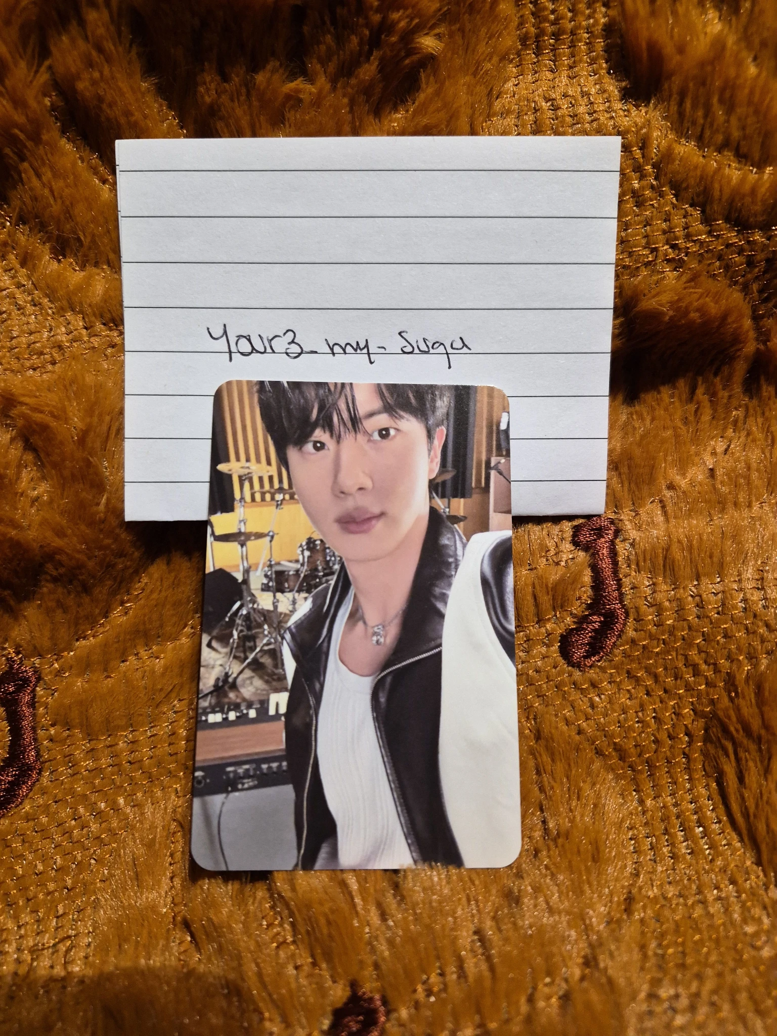 BTS Jin BTS - Jin - Arirang Album rooted in music version album photocard photocard set listing photo 1