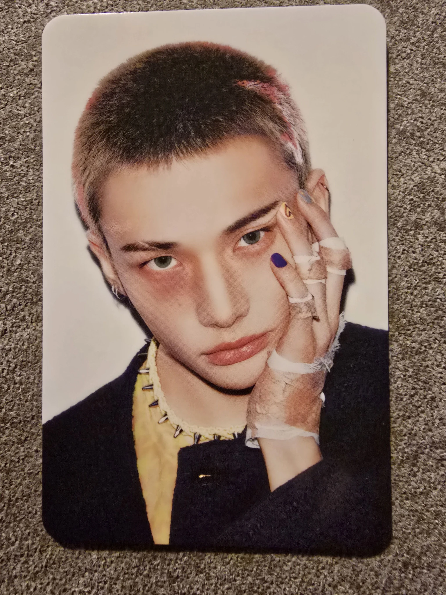 Stray Kids Hyunjin Stray Kids - Hyunjin - KARMA Album album photocard photocard set Skzoo Ver listing photo 1