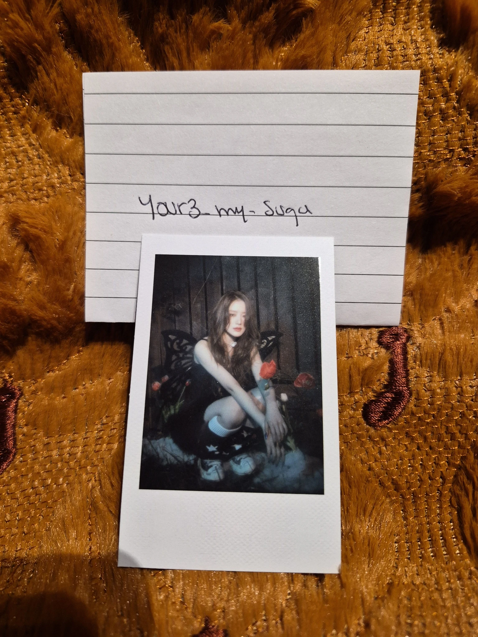 i-dle Shuhua (G)I-DLE - Miyeon - I Feel Album standard version butterfly version album photocard polaroid listing photo 1