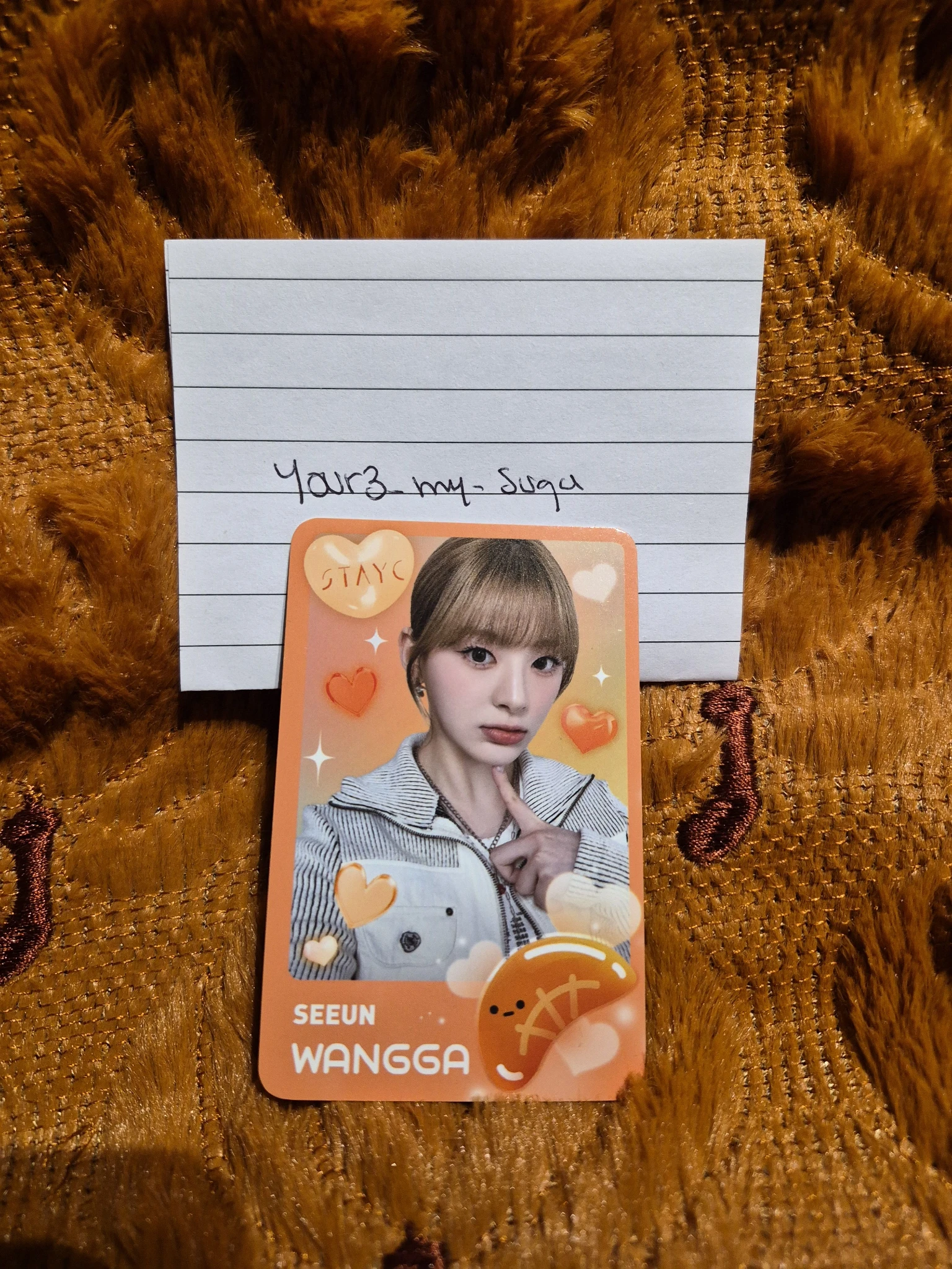 STAYC Seeun STAYC - Other brand collaboration purchase benefit listing photo 1