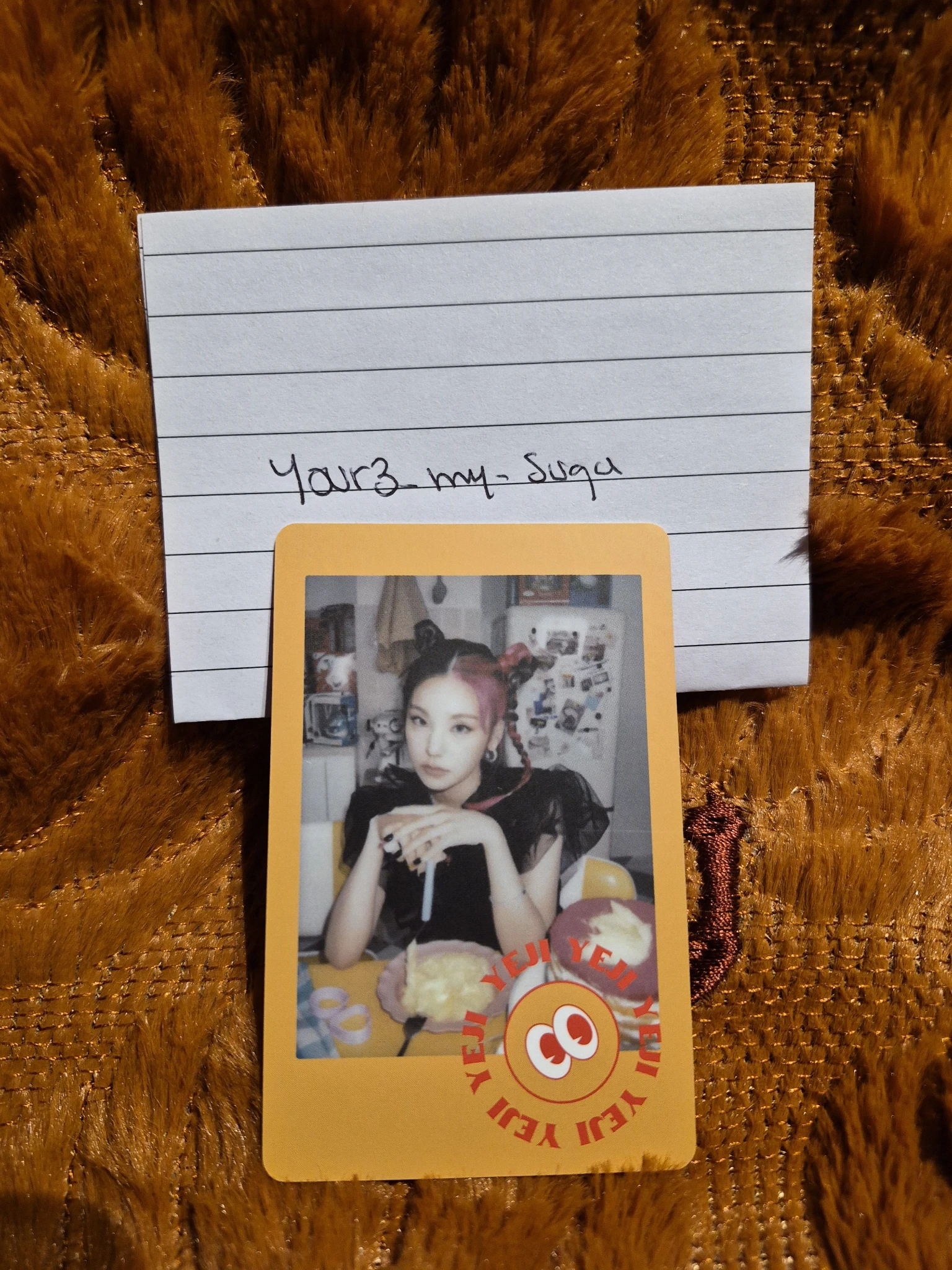ITZY Yeji ITZY - Yeji - Crazy in Love Album US exclusive pre-order benefit (pob) listing photo 1