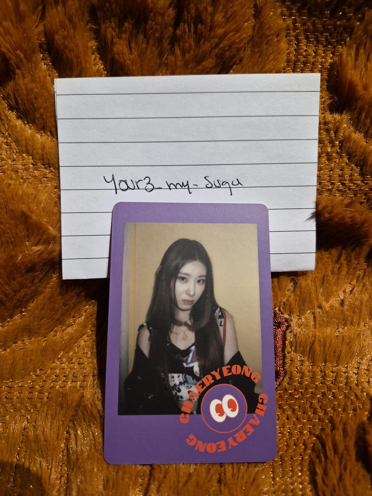 ITZY Chaeryeong ITZY - Crazy in Love Album USA exclusive pre-order benefit listing photo 1
