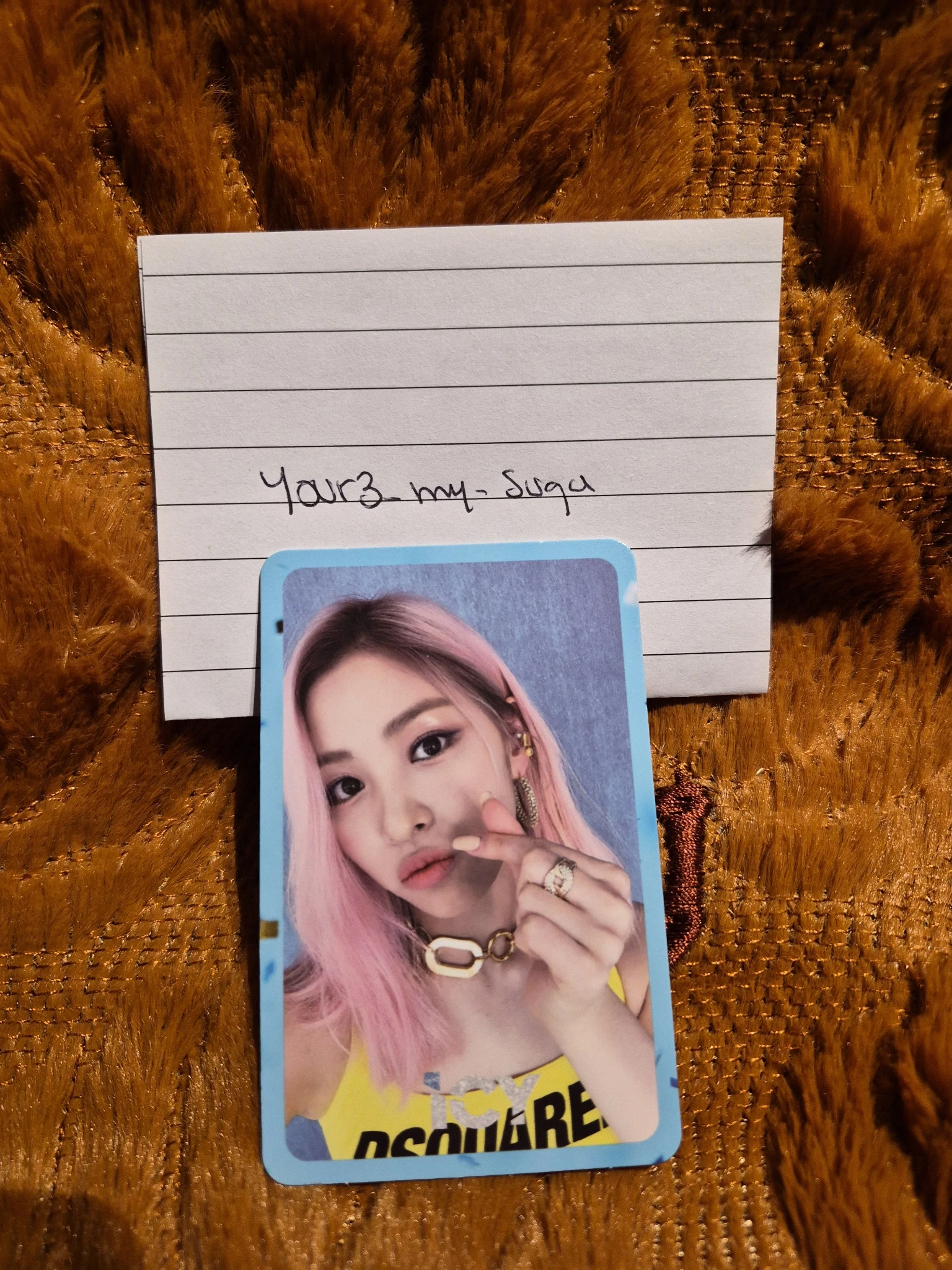 ITZY Ryujin ITZY - Ryujin - IT’Z ICY Album album photocard listing photo 1