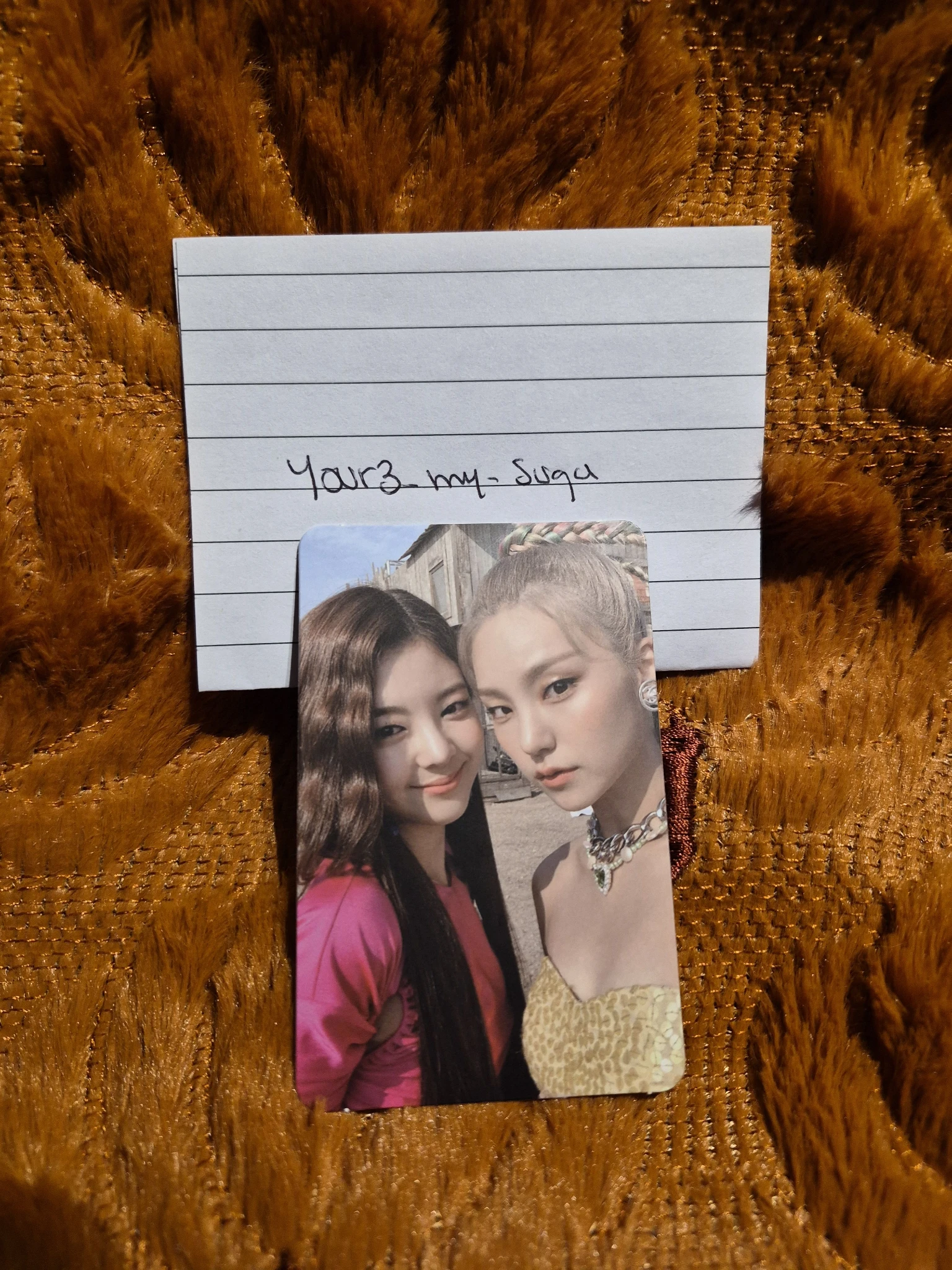 ITZY ITZY - Yeji & Lia - NOT SHY Album album photocard unit listing photo 1