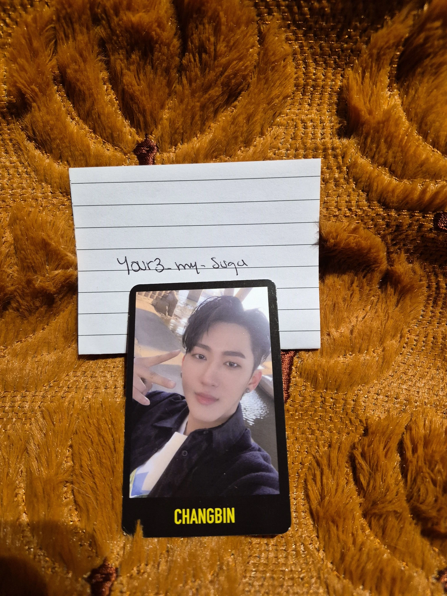 Stray Kids Changbin Stray Kids - Changbin - Clé 1: Miroh Album album photocard black border listing photo 1