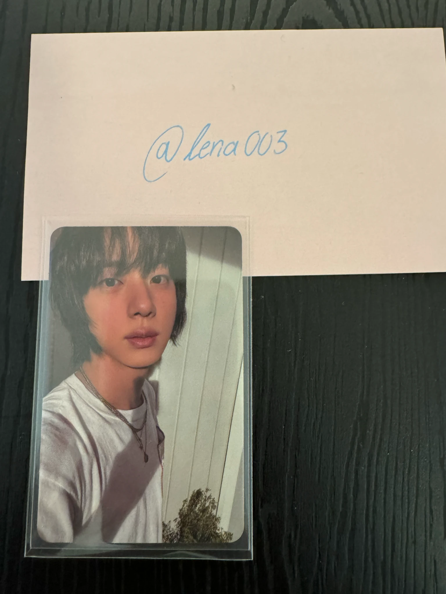 BTS Jin BTS - Jin - Echo Album solo album album photocard weverse albums ver listing photo 1