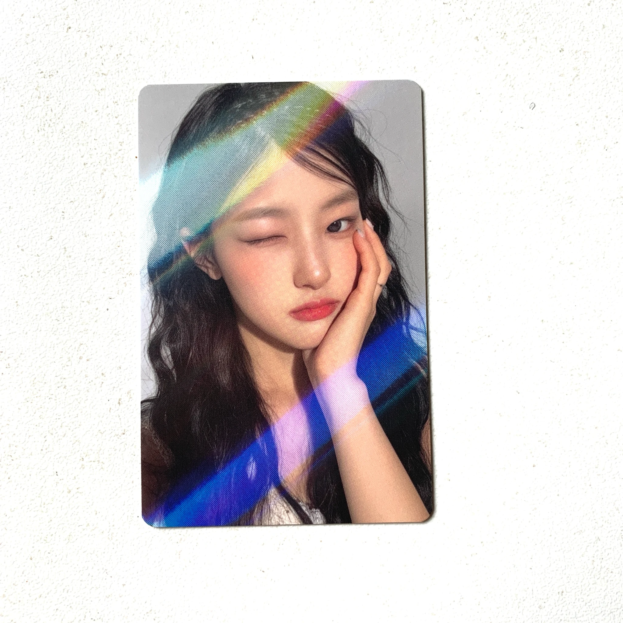 KISS OF LIFE Haneul KISS OF LIFE - Haneul - KISS OF LIFE 1st World Tour 'Kiss Road' Event holographic (hologram) trading card listing photo 1