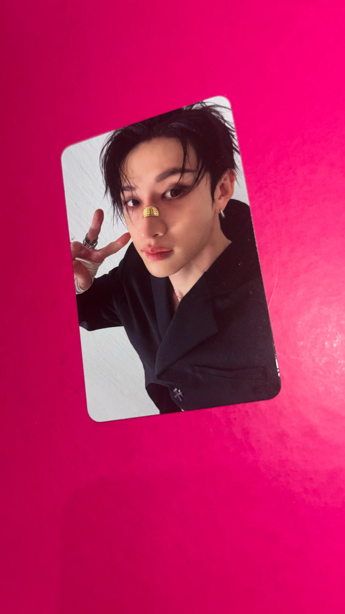 Stray Kids Bang Chan Stray Kids - Bang Chan - KARMA Album album photocard accordion version first press only listing photo 1