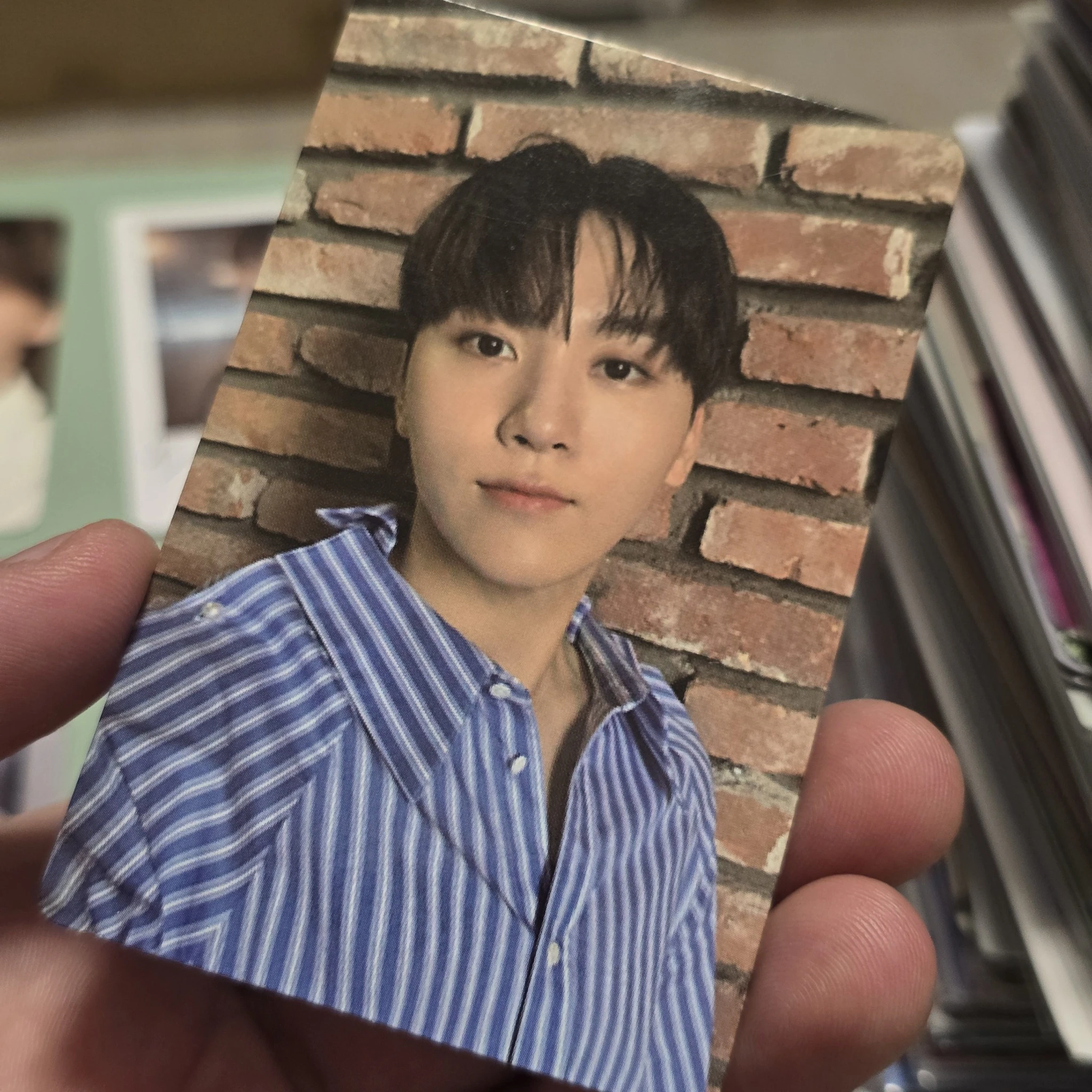 SEVENTEEN Seungkwan SEVENTEEN - Seungkwan - An Ode Album album photocard begin version blue back listing photo 1