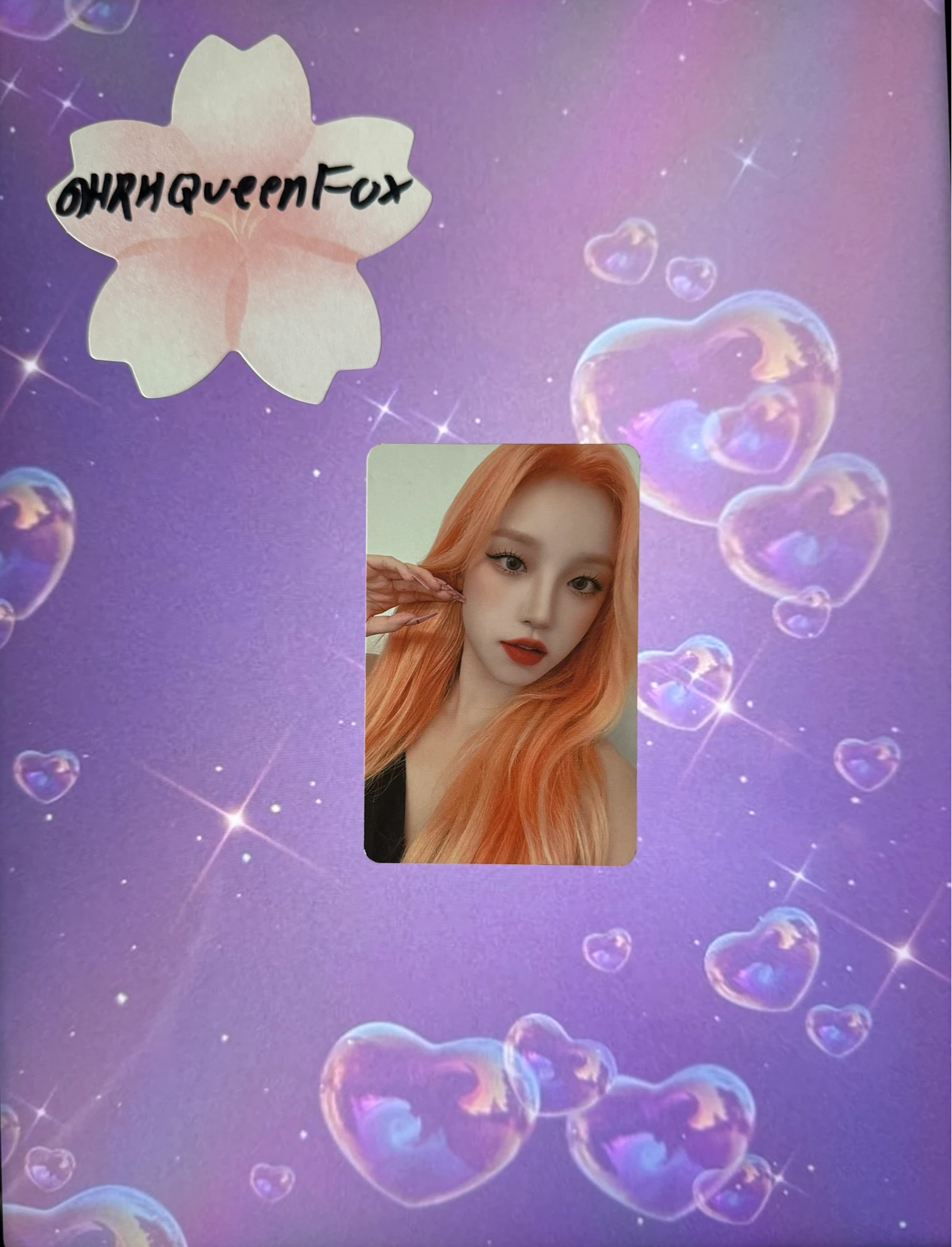 i-dle Yuqi (G)I-DLE - Minnie - I Love Album standard version album photocard listing photo 1