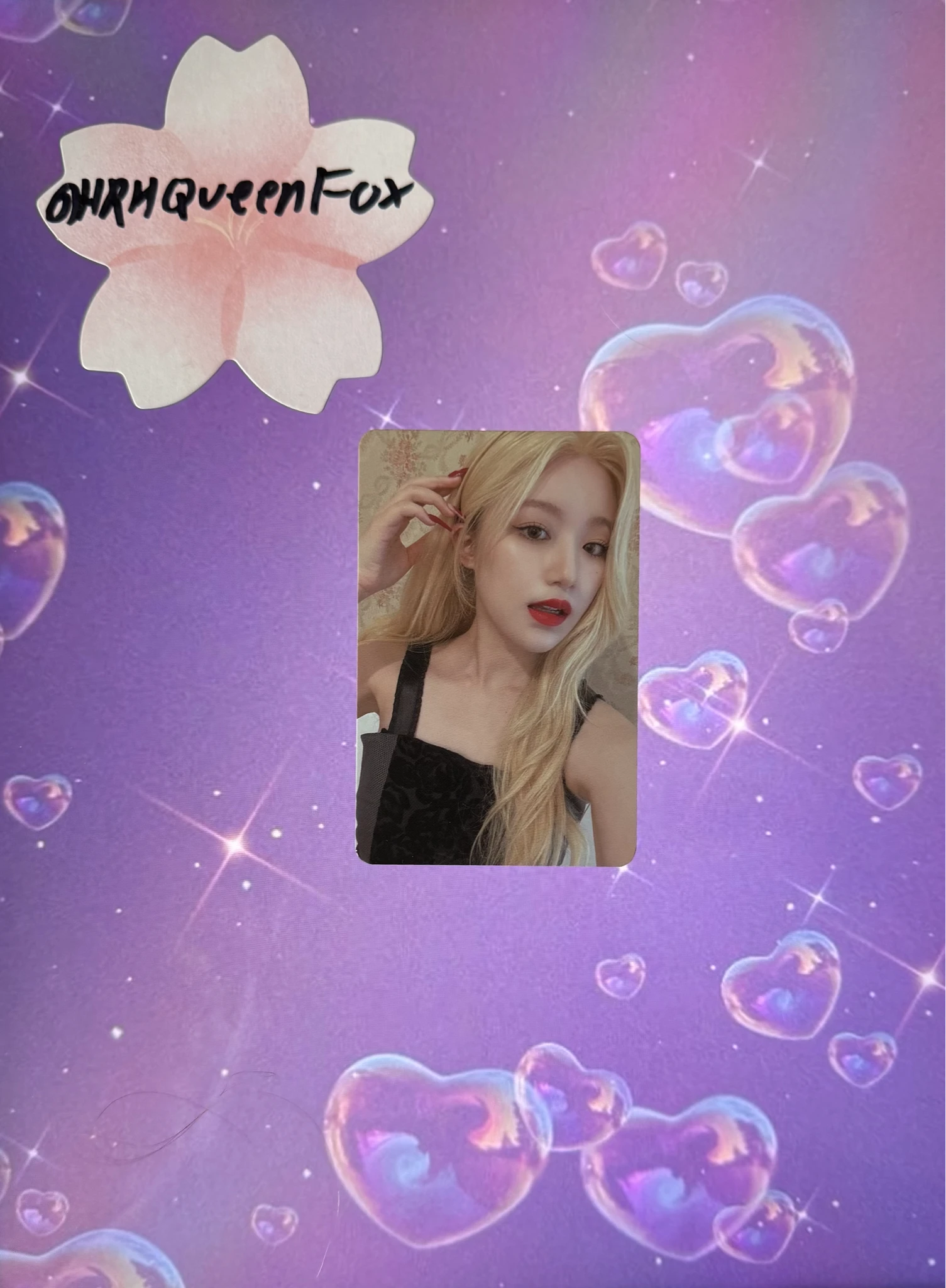 i-dle Shuhua (G)I-DLE - Minnie - I Love Album standard version album photocard listing photo 1