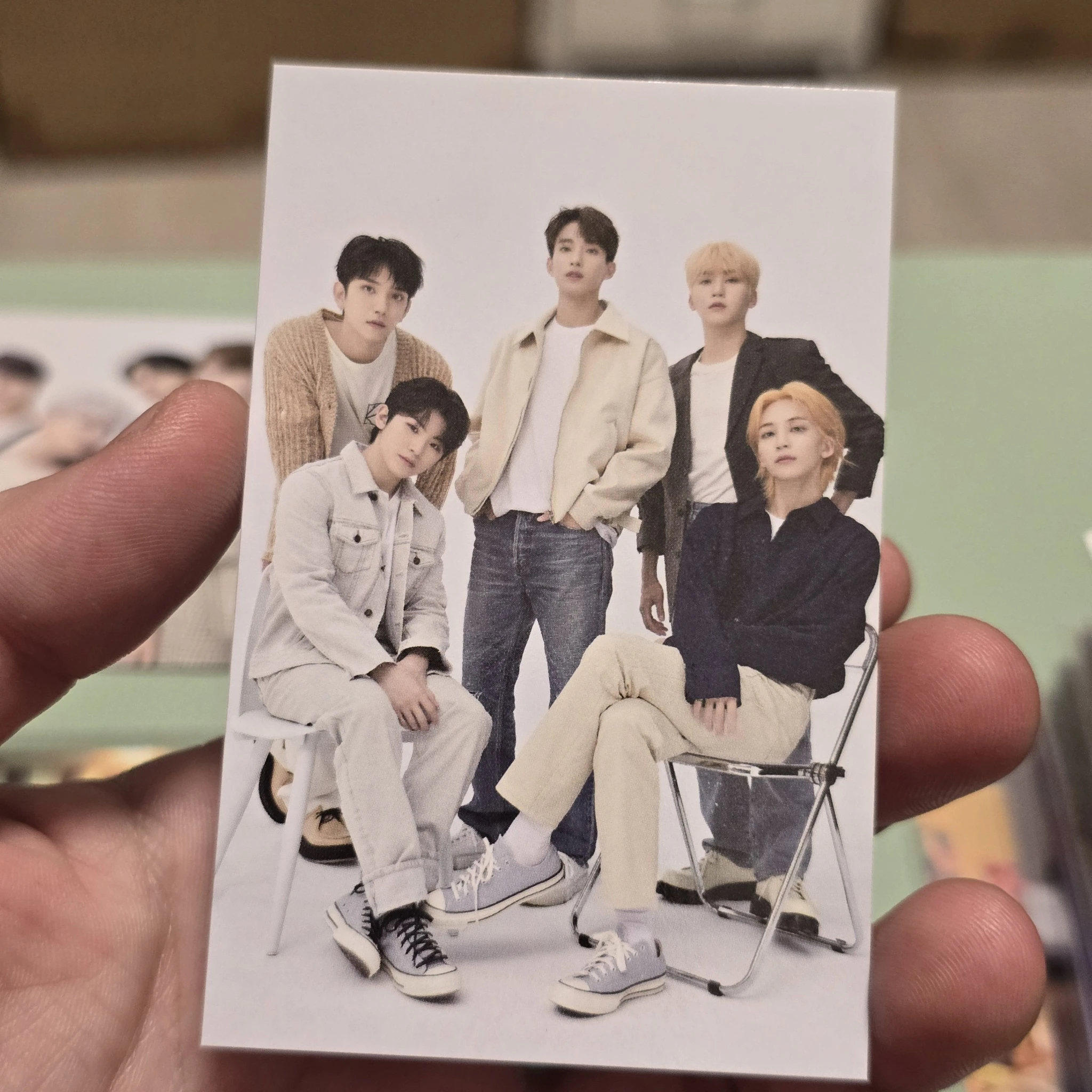 SEVENTEEN SEVENTEEN - Jeonghan & Joshua & Woozi - 2021 5TH SVT IN CARAT LAND Event fan meeting merch photocard trading card listing photo 1