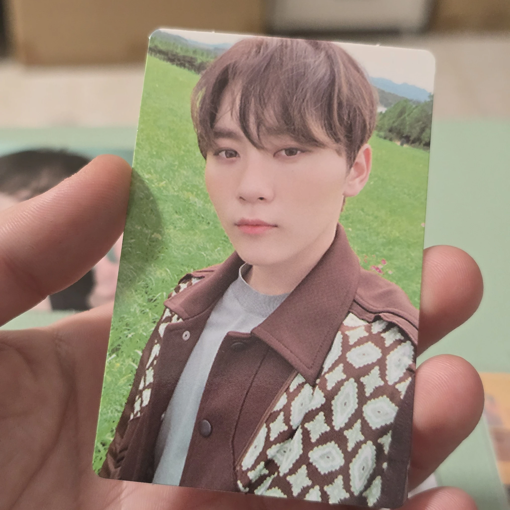 SEVENTEEN Seungkwan SEVENTEEN - Seungkwan - An Ode Album album photocard hope version white back listing photo 1