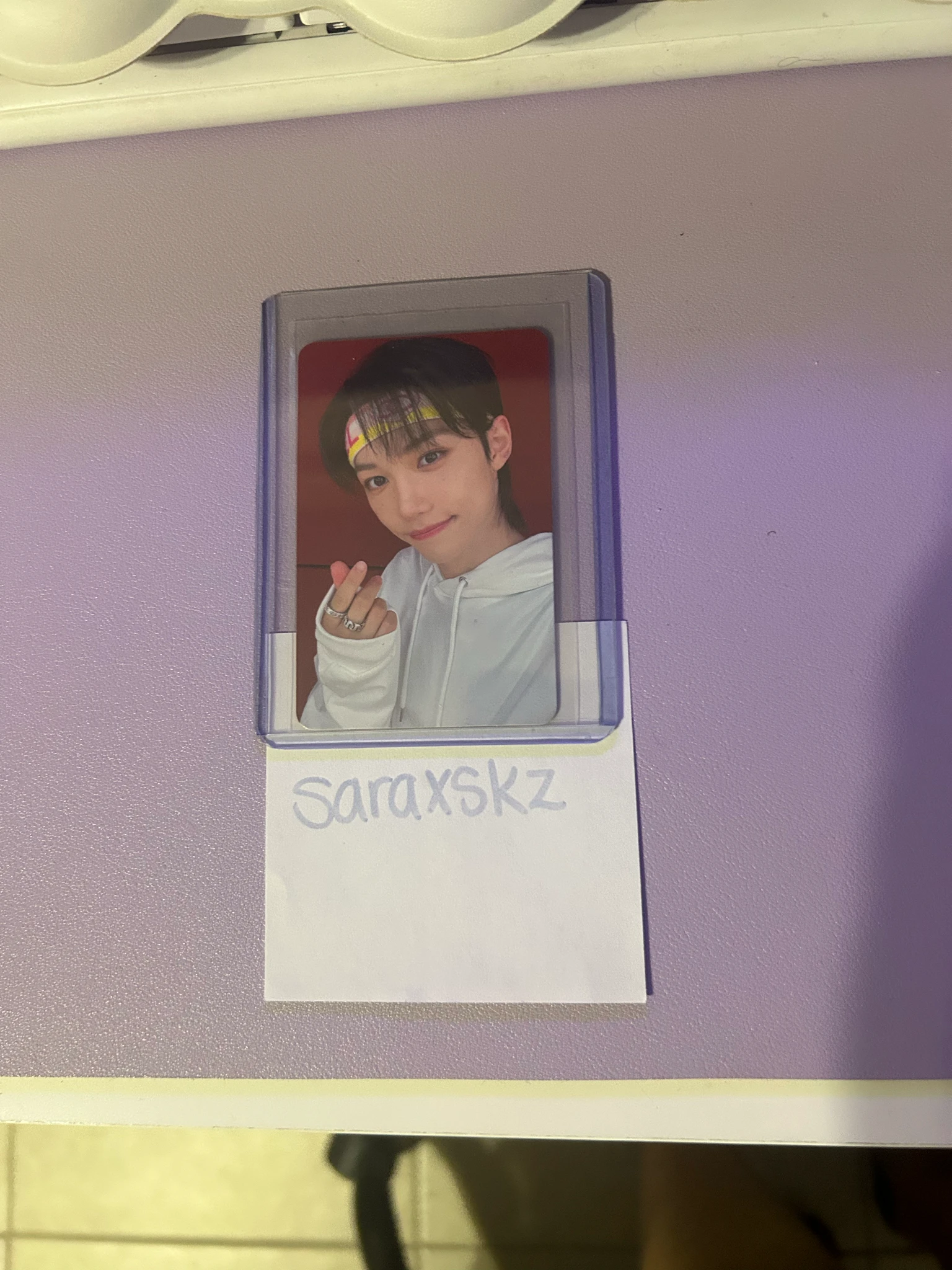 Stray Kids Felix Stray Kids - Felix - Maxident Album broadcast gift week 1 listing photo 1