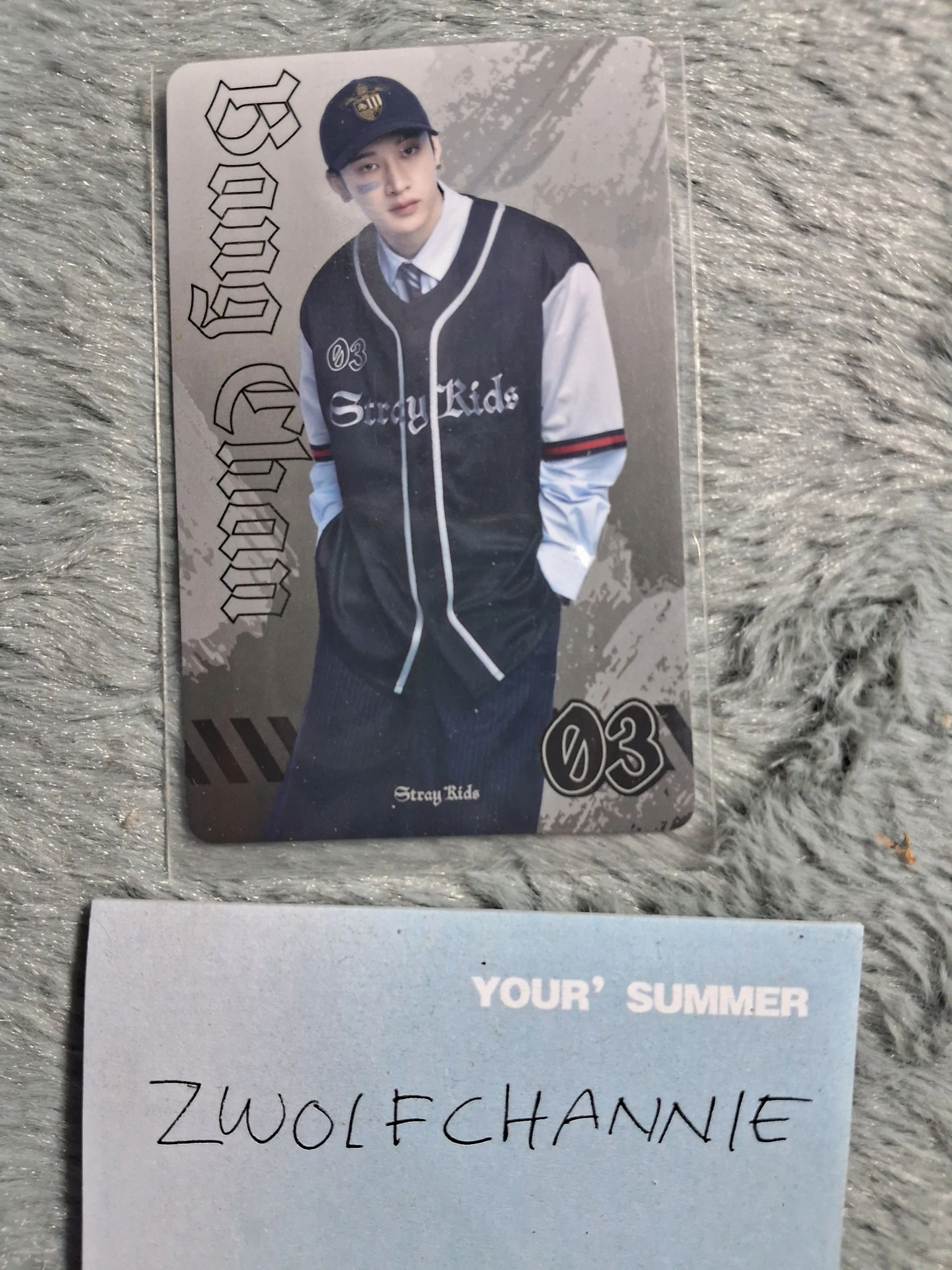 Stray Kids Bang Chan Stray Kids - Bang Chan - DominATE World Tour Event pop-up store japan shizuoka merch photocard random photocard listing photo 1
