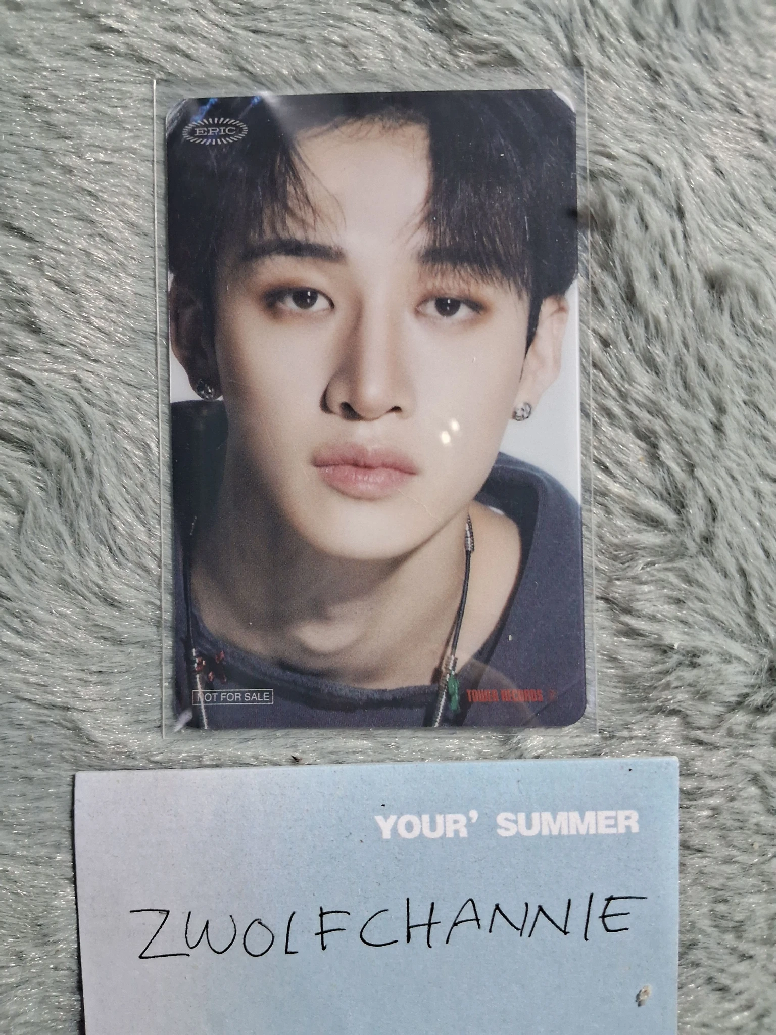Stray Kids Bang Chan Stray Kids - Bang Chan - Social Path Album tower records japan pob (pre-order benefit) transparent/translucent listing photo 1