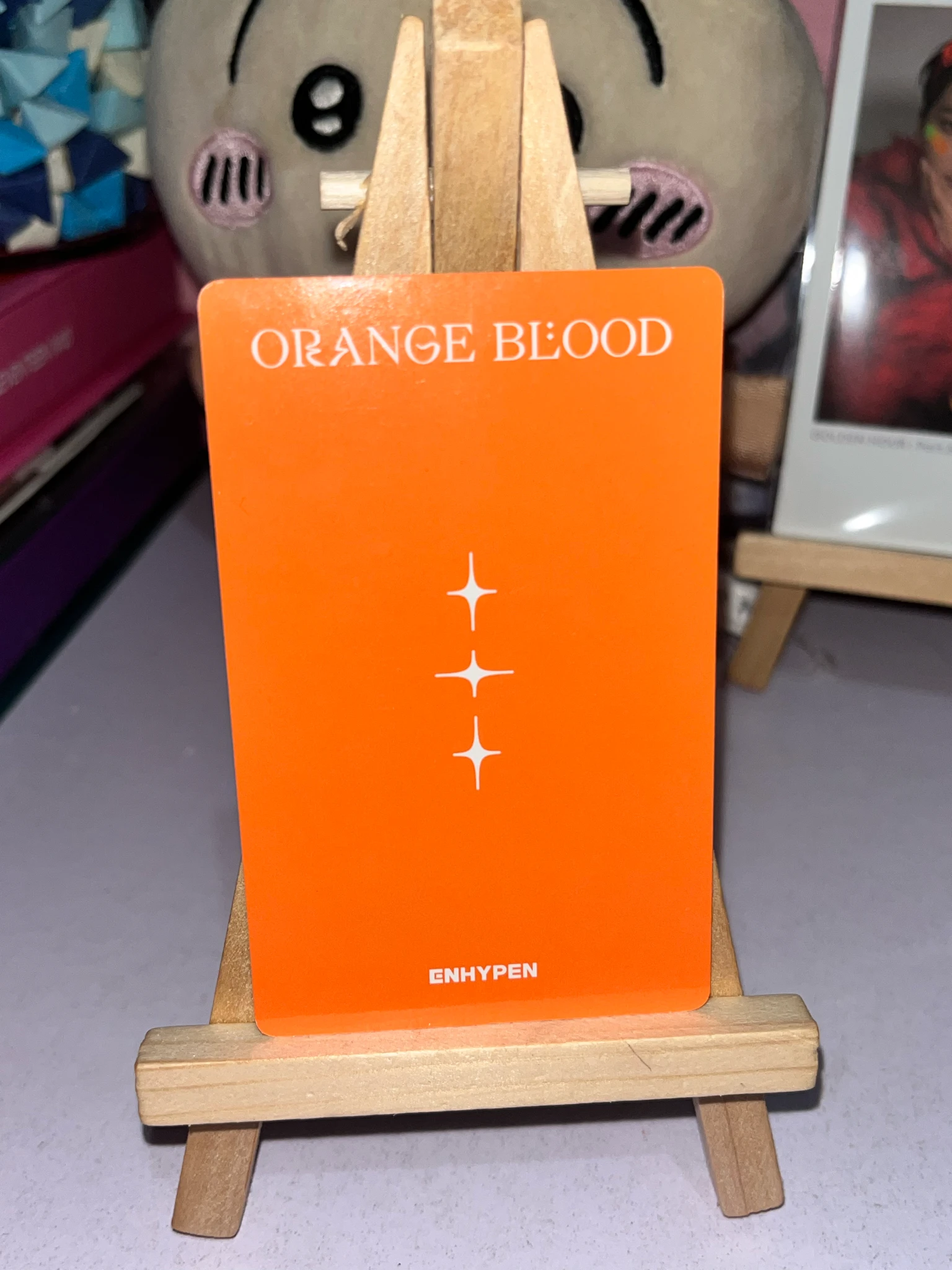 ENHYPEN Jay ENHYPEN - Jay - ORANGE BLOOD Album weverse album version korean album album photocard listing photo 2