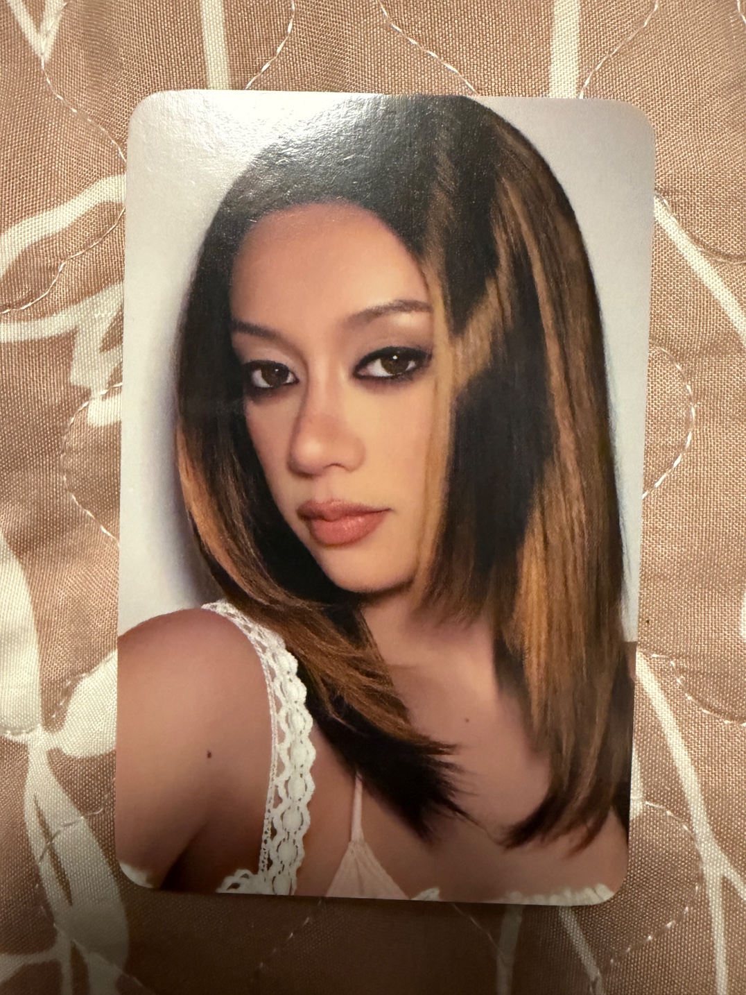 KATSEYE Megan KATSEYE - Megan - WILD Album B version trading card bad image - replace pop-up merch photocard listing photo 1